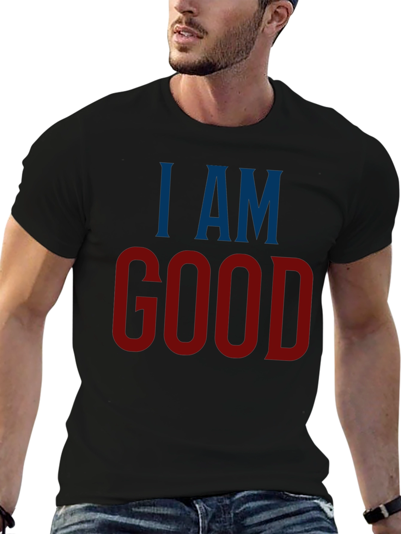 I AM GOOD Graphic Tee - Stylish Statement T-Shirt
