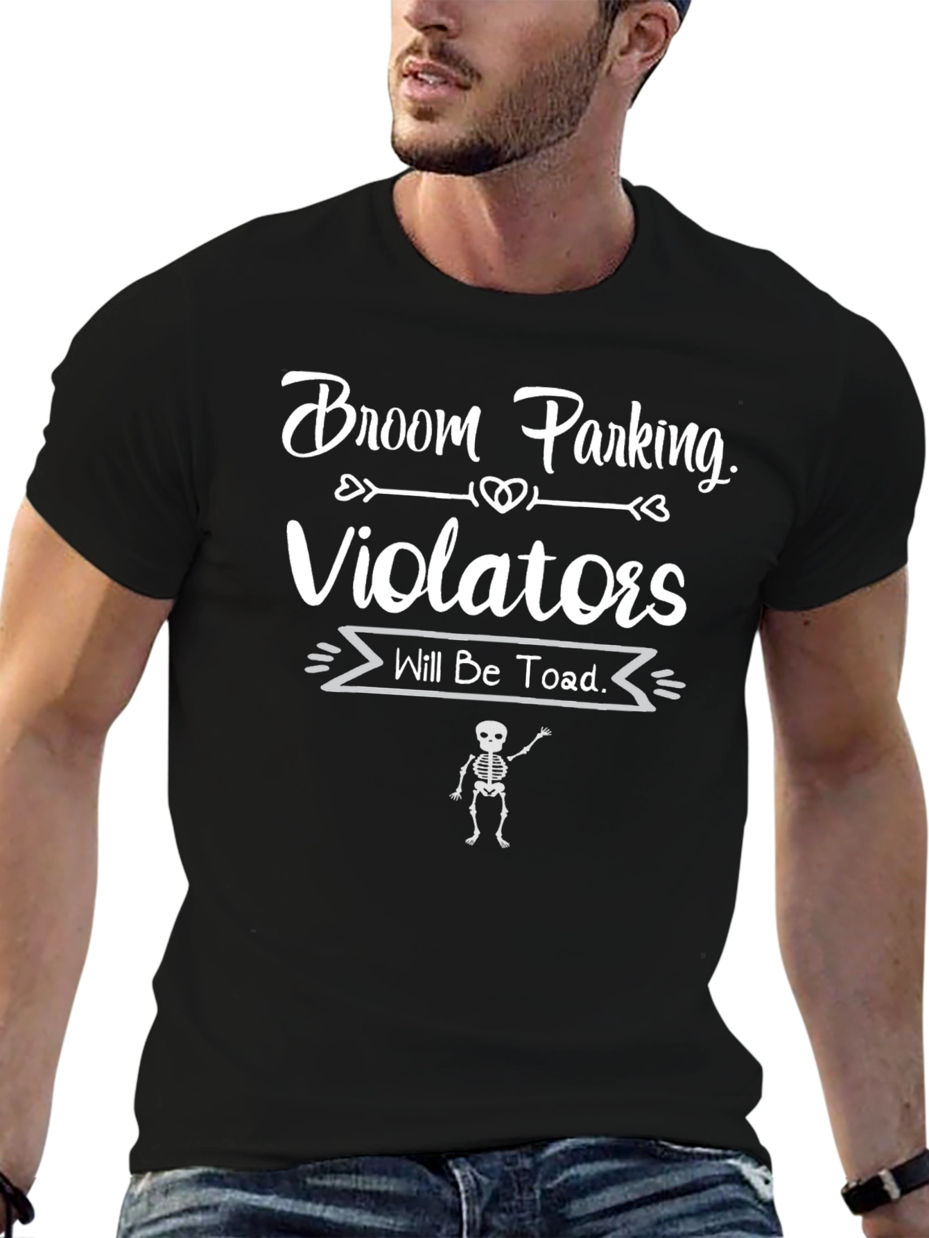 Broom Parking Violators Will Be Toad T-Shirt