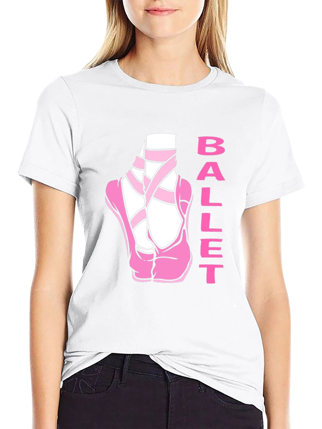 Ballet Shoes T-Shirt - Dance Lover Tee