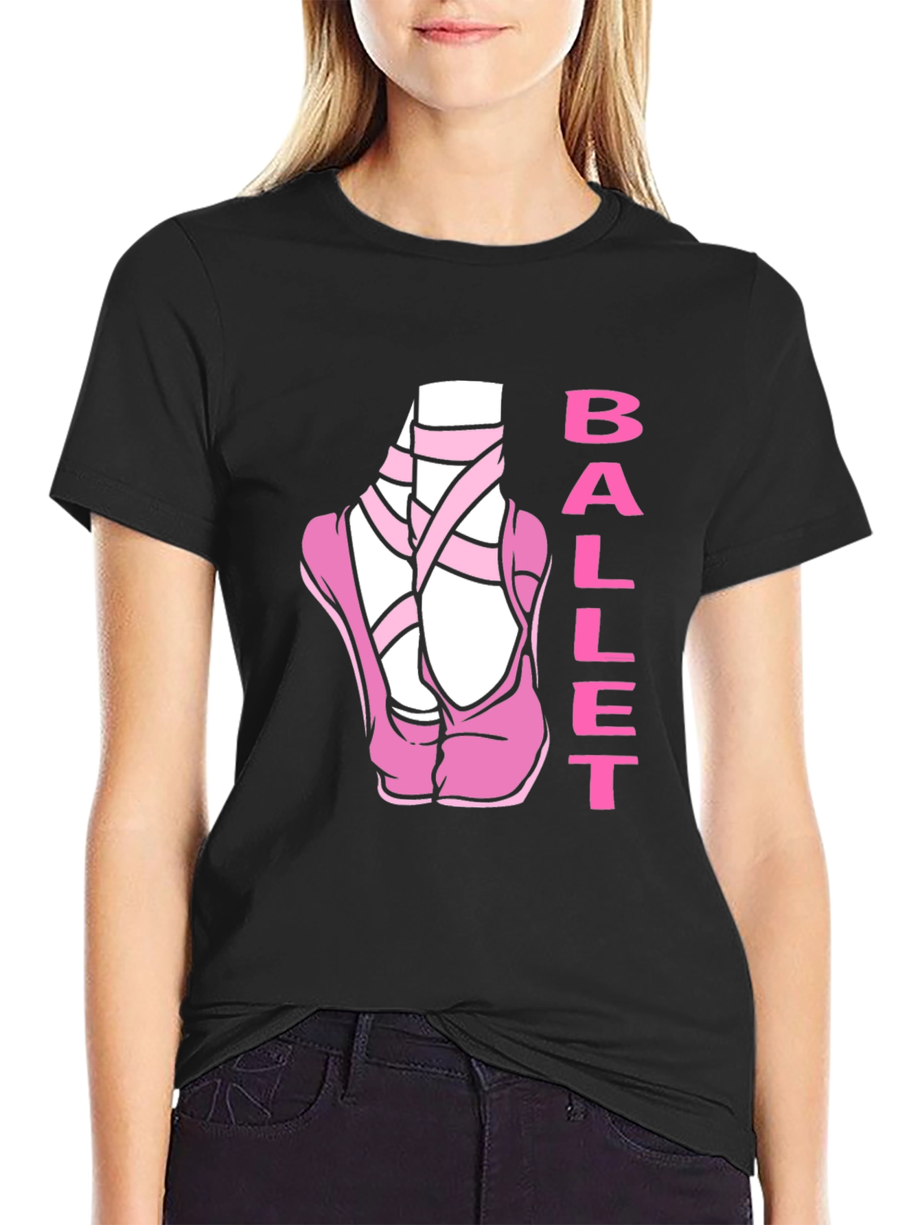 Ballet Shoes T-Shirt - Dance Lover Tee