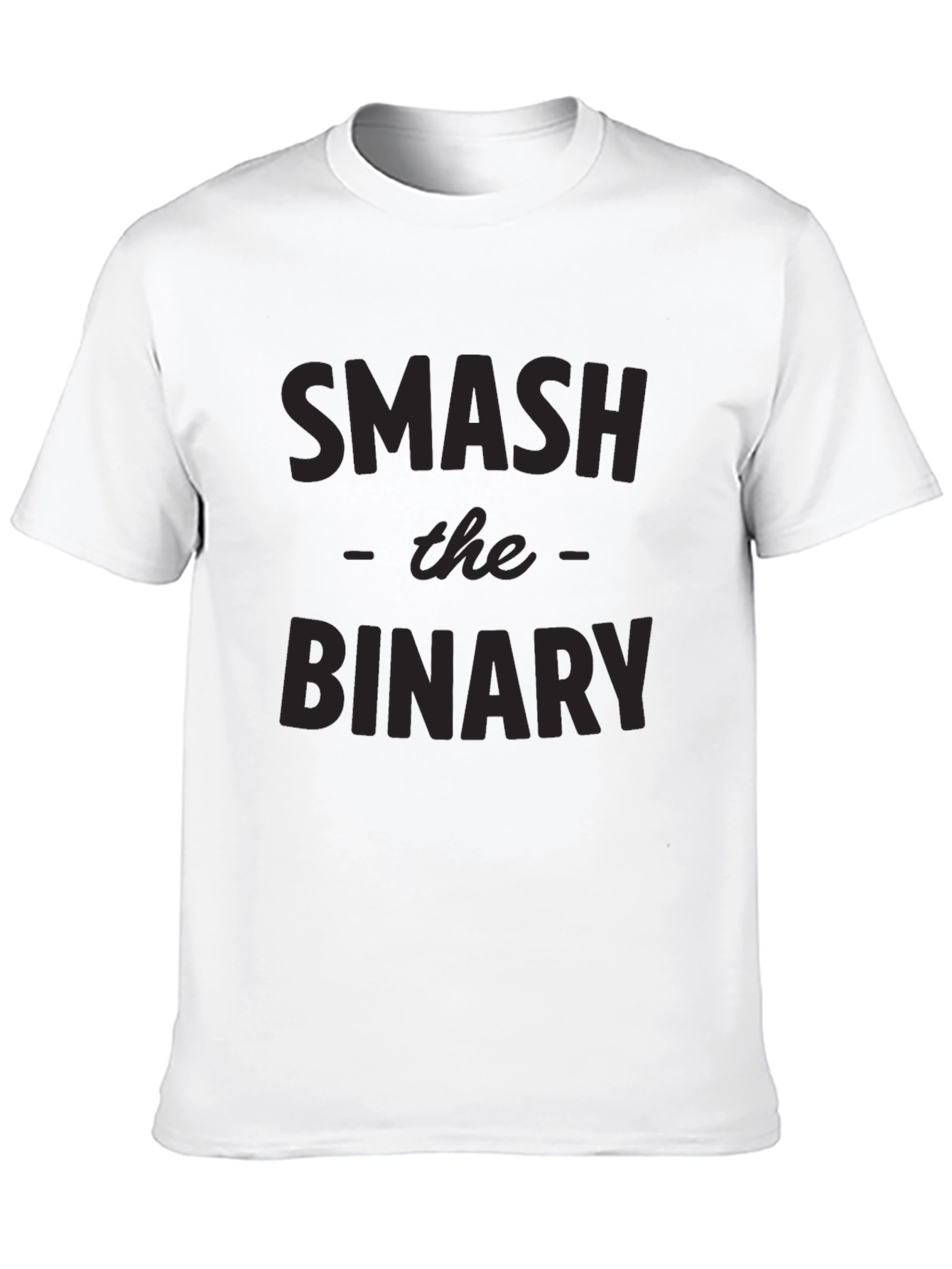 Smash the Binary Graphic T-Shirt