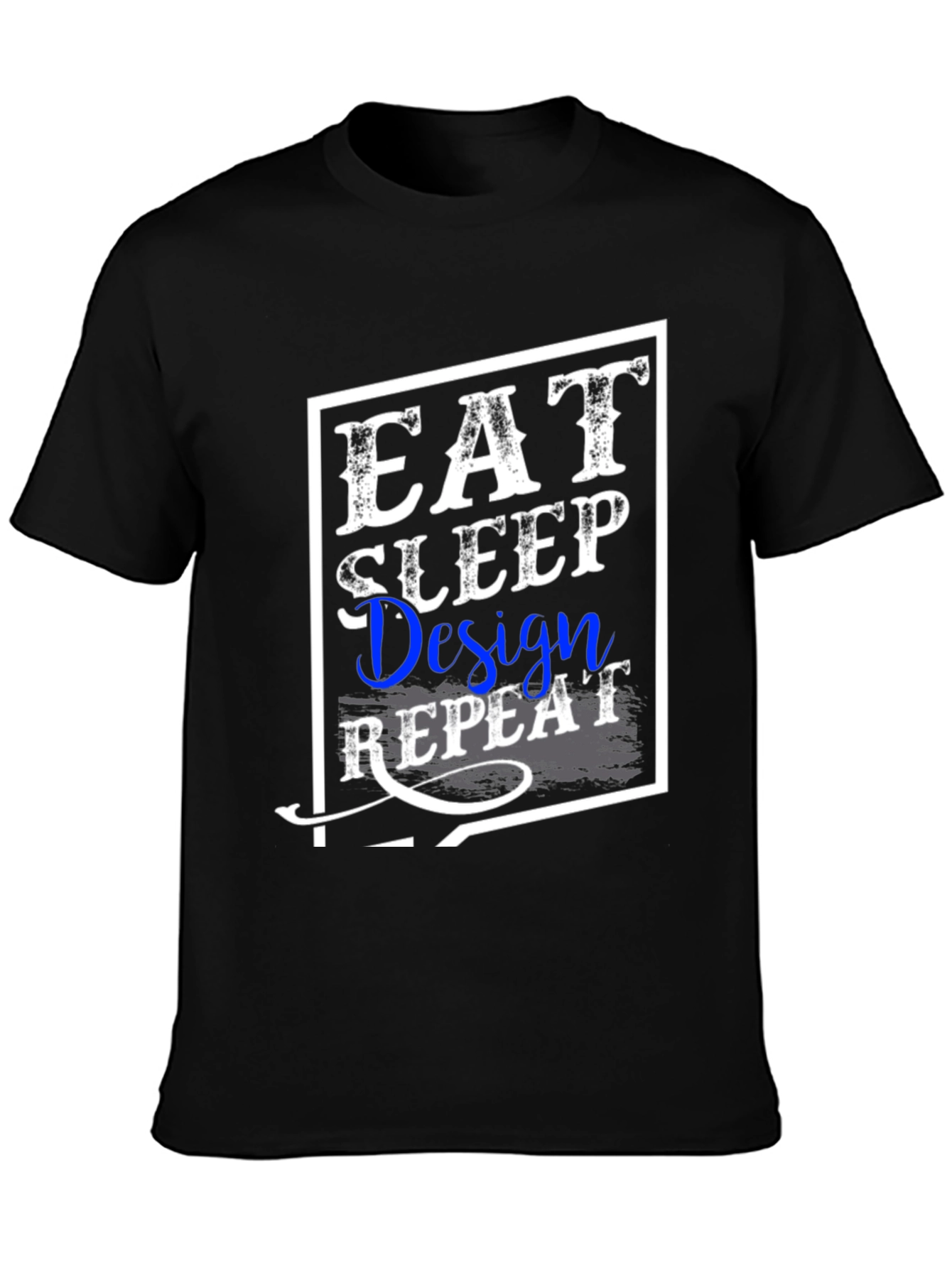 Eat Sleep Design Repeat Graphic Tee
