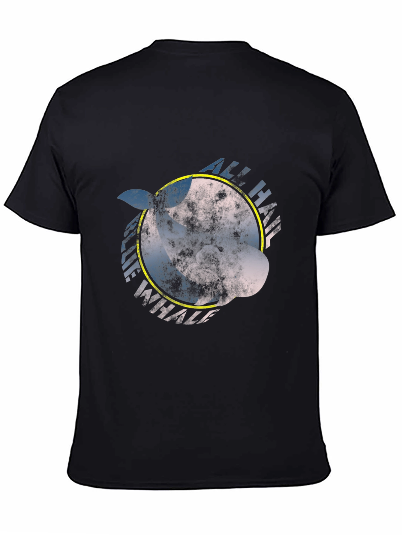 All Hail Whale Graphic Tee - Unique Design