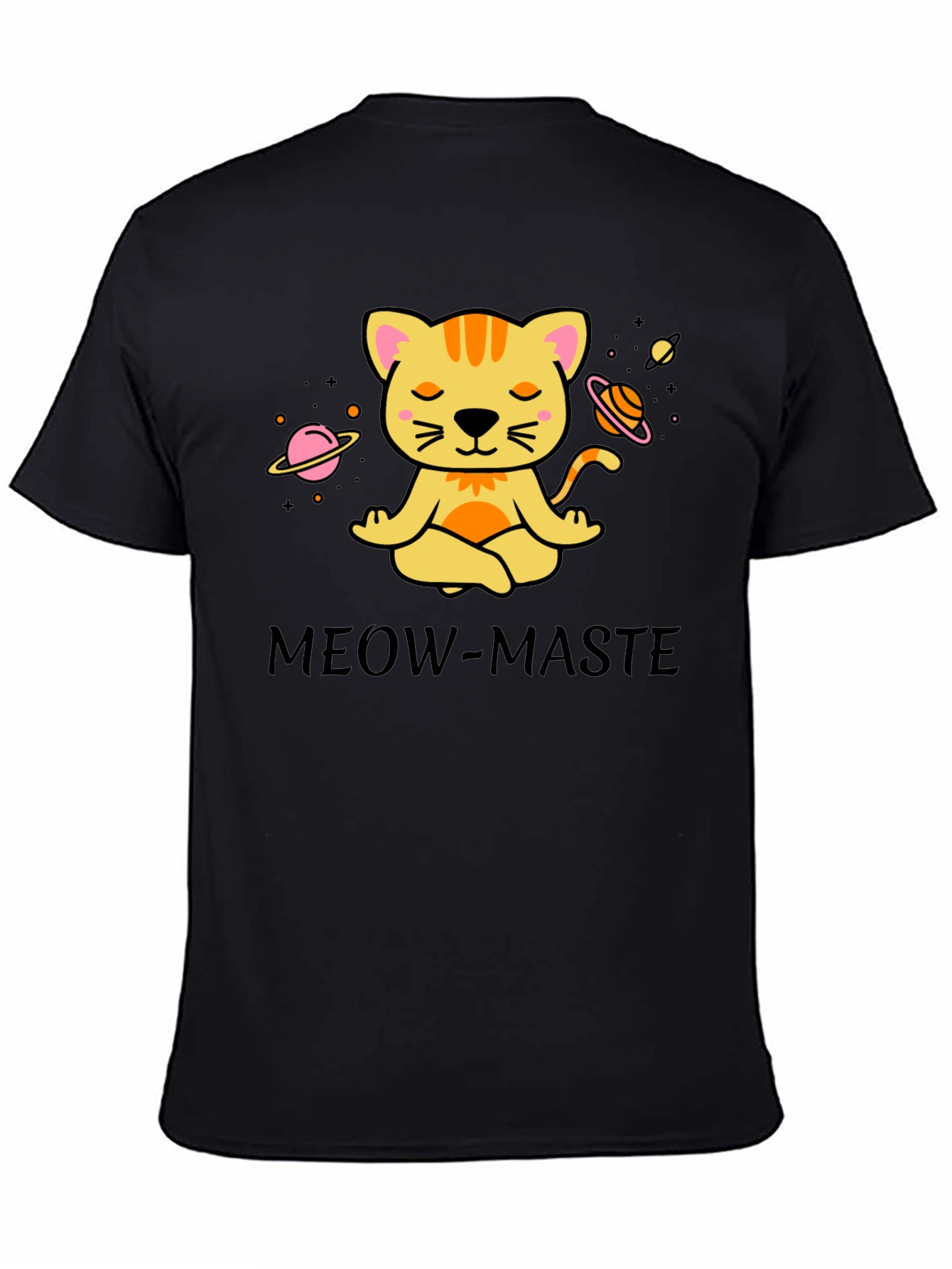 Meow-Maste Black T-Shirt