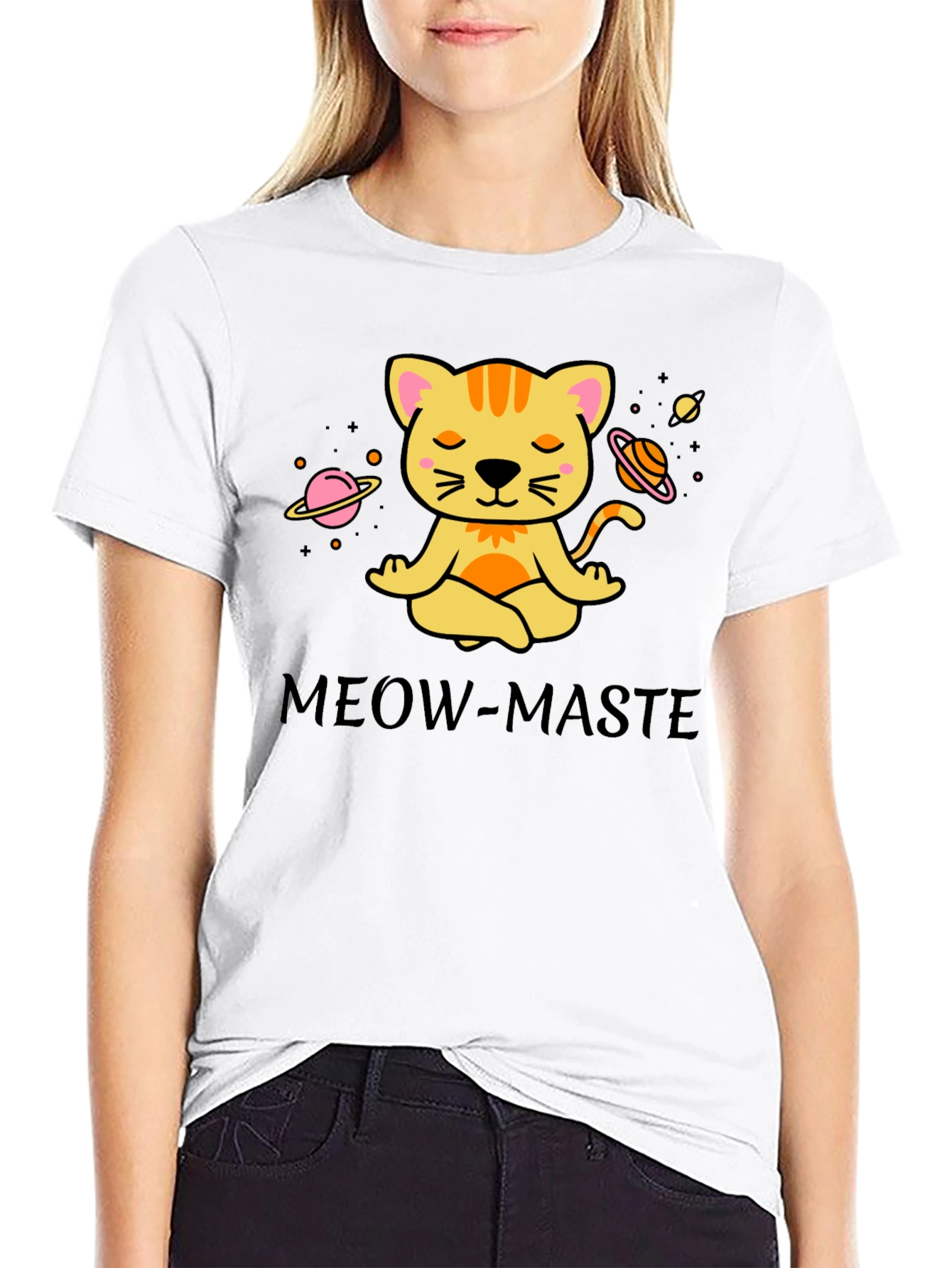 Meow-Maste Black T-Shirt
