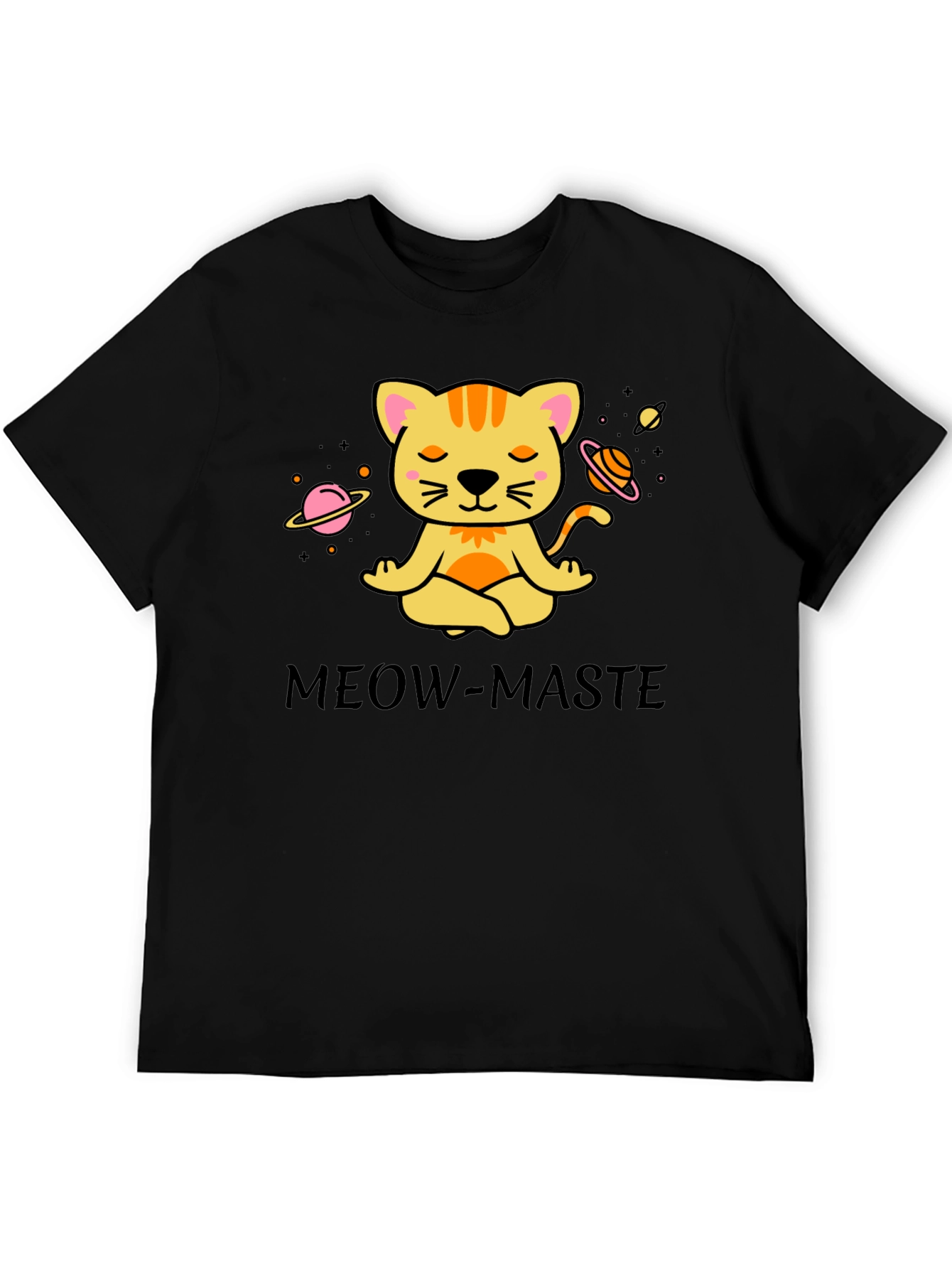 Meow-Maste Black T-Shirt