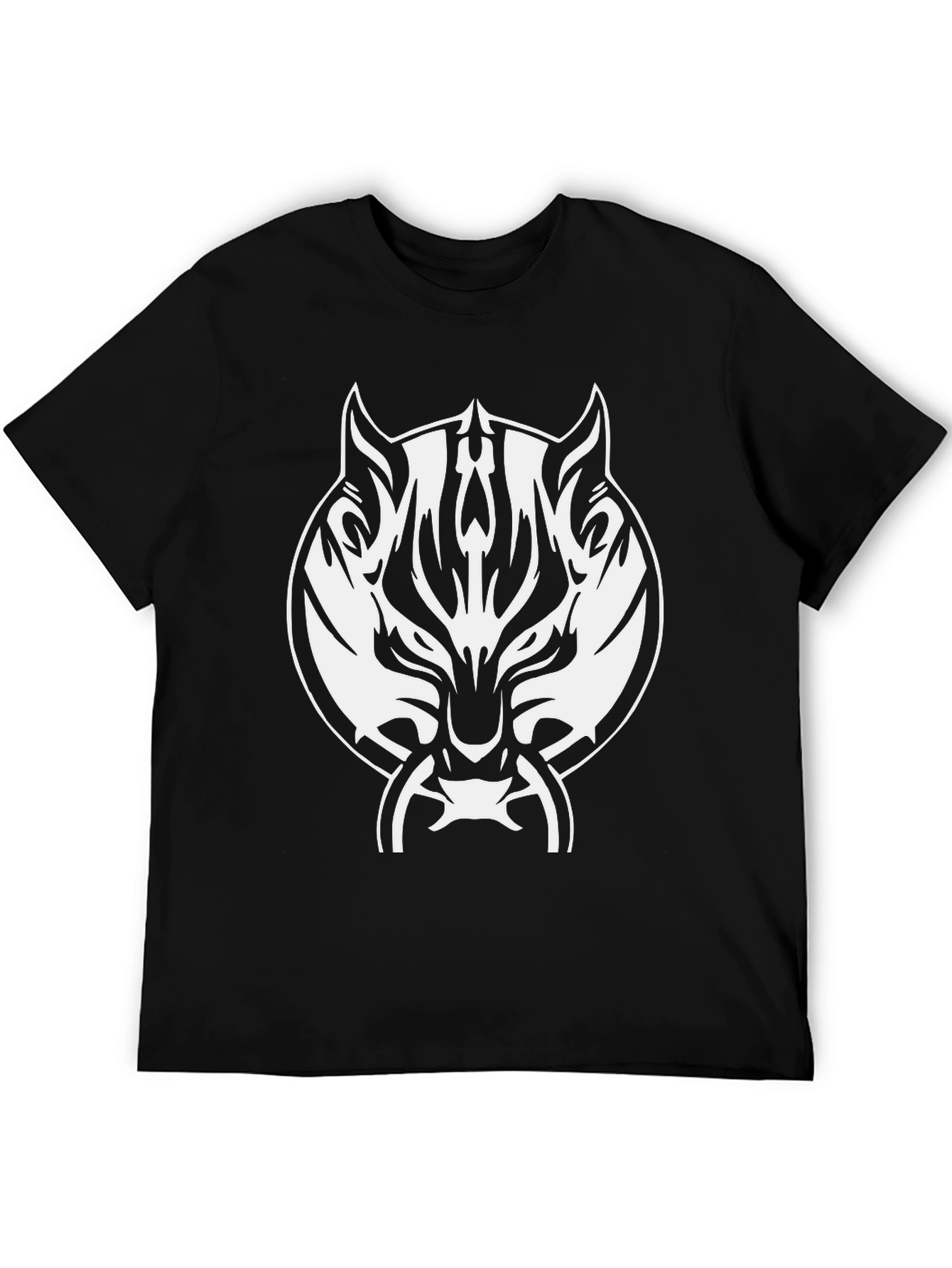 Tiger Emblem Black T-Shirt