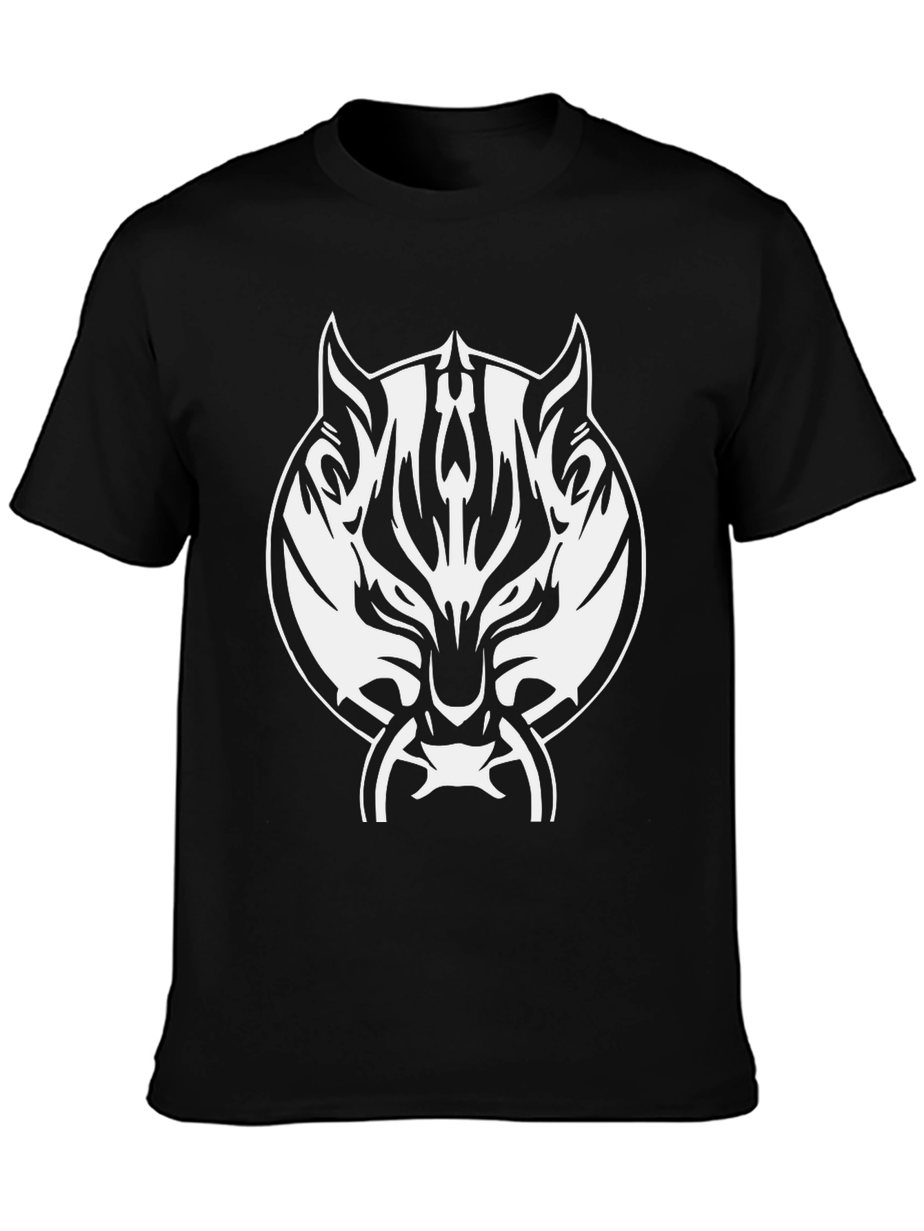 Tiger Emblem Black T-Shirt