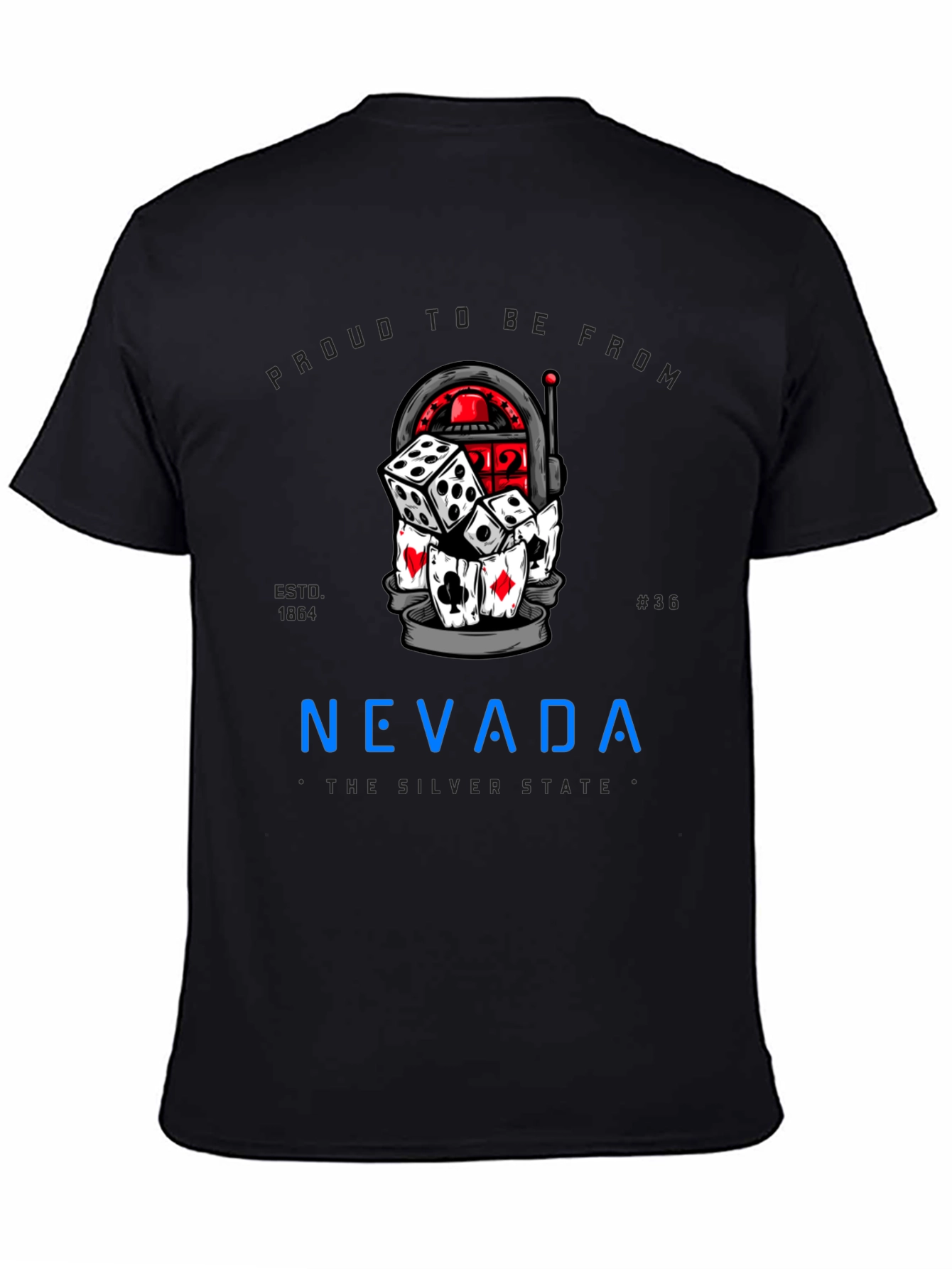 Nevada State Pride Graphic T-Shirt