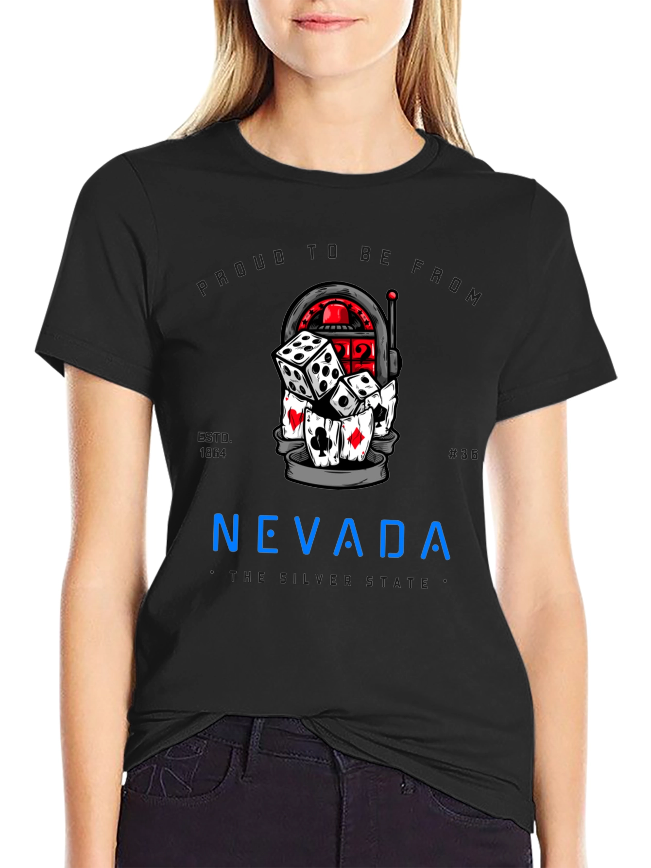 Nevada State Pride Graphic T-Shirt