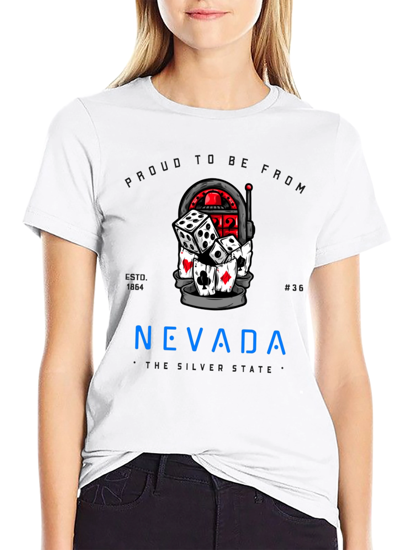 Nevada State Pride Graphic T-Shirt