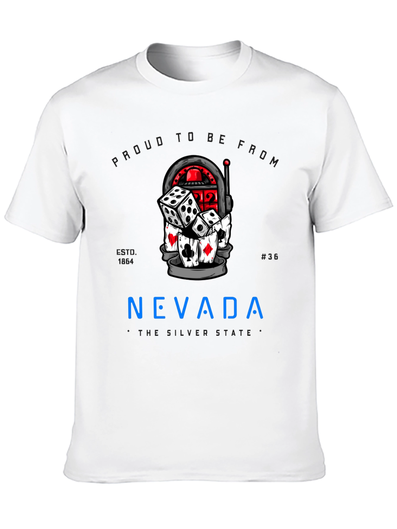 Nevada State Pride Graphic T-Shirt