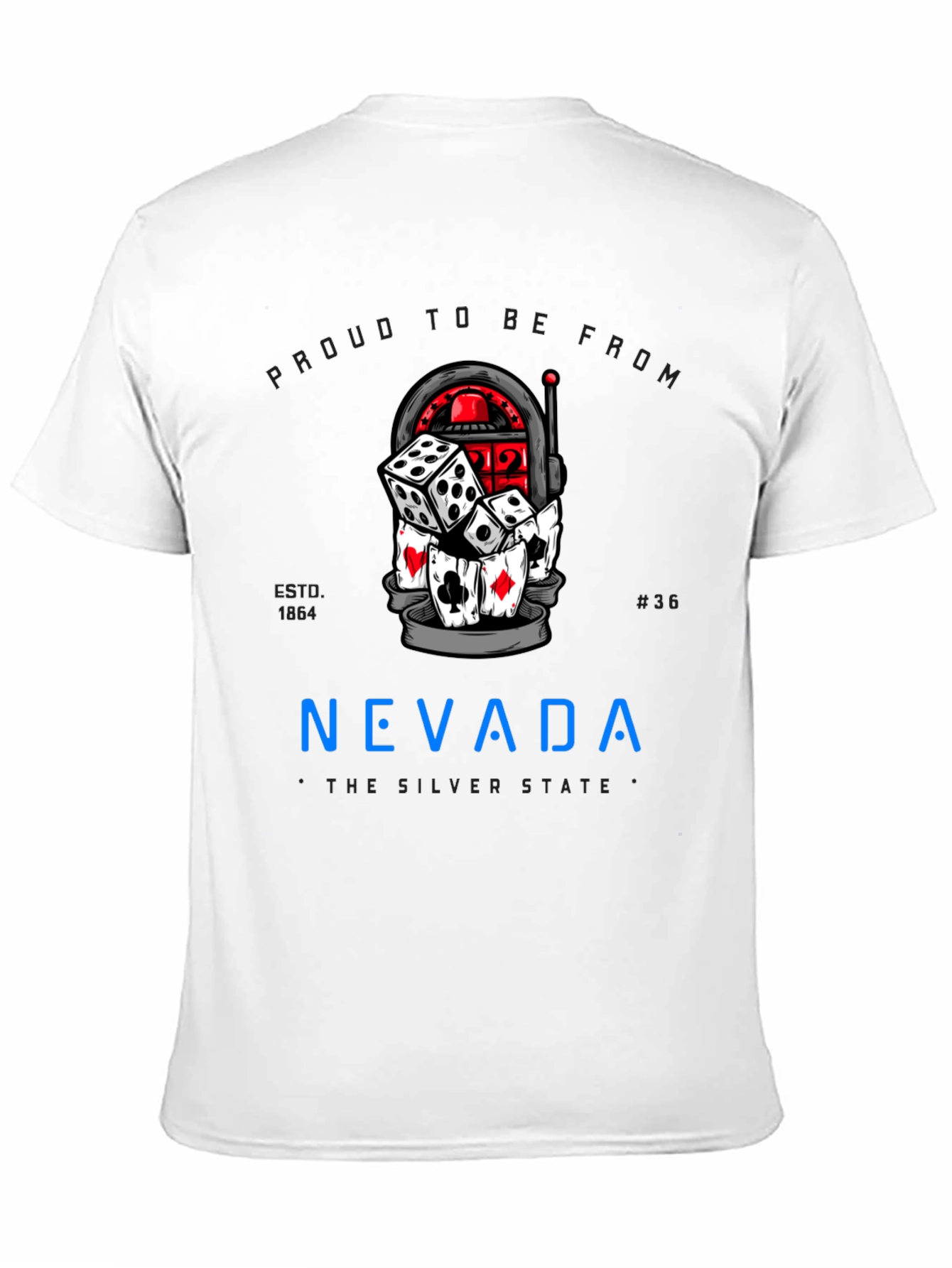 Nevada State Pride Graphic T-Shirt