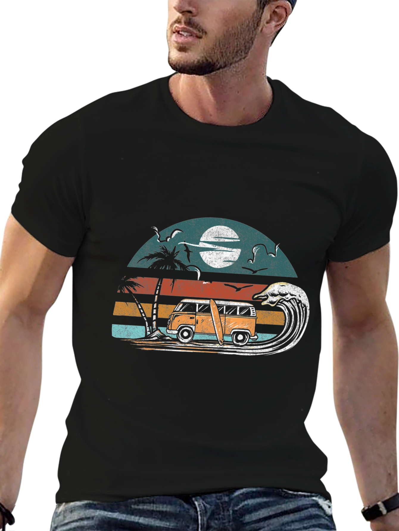 Retro Surf Van Graphic Tee