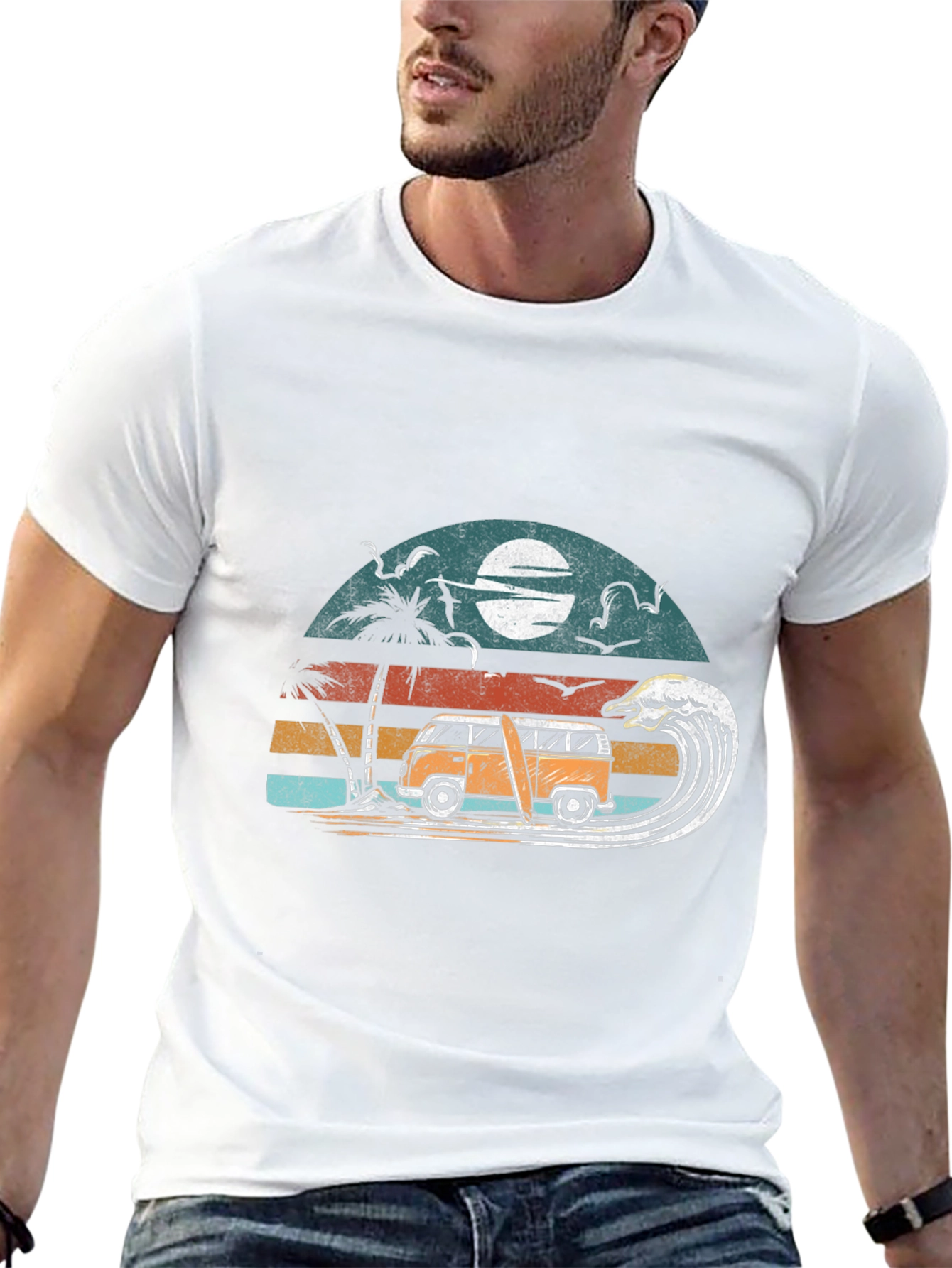 Retro Surf Van Graphic Tee