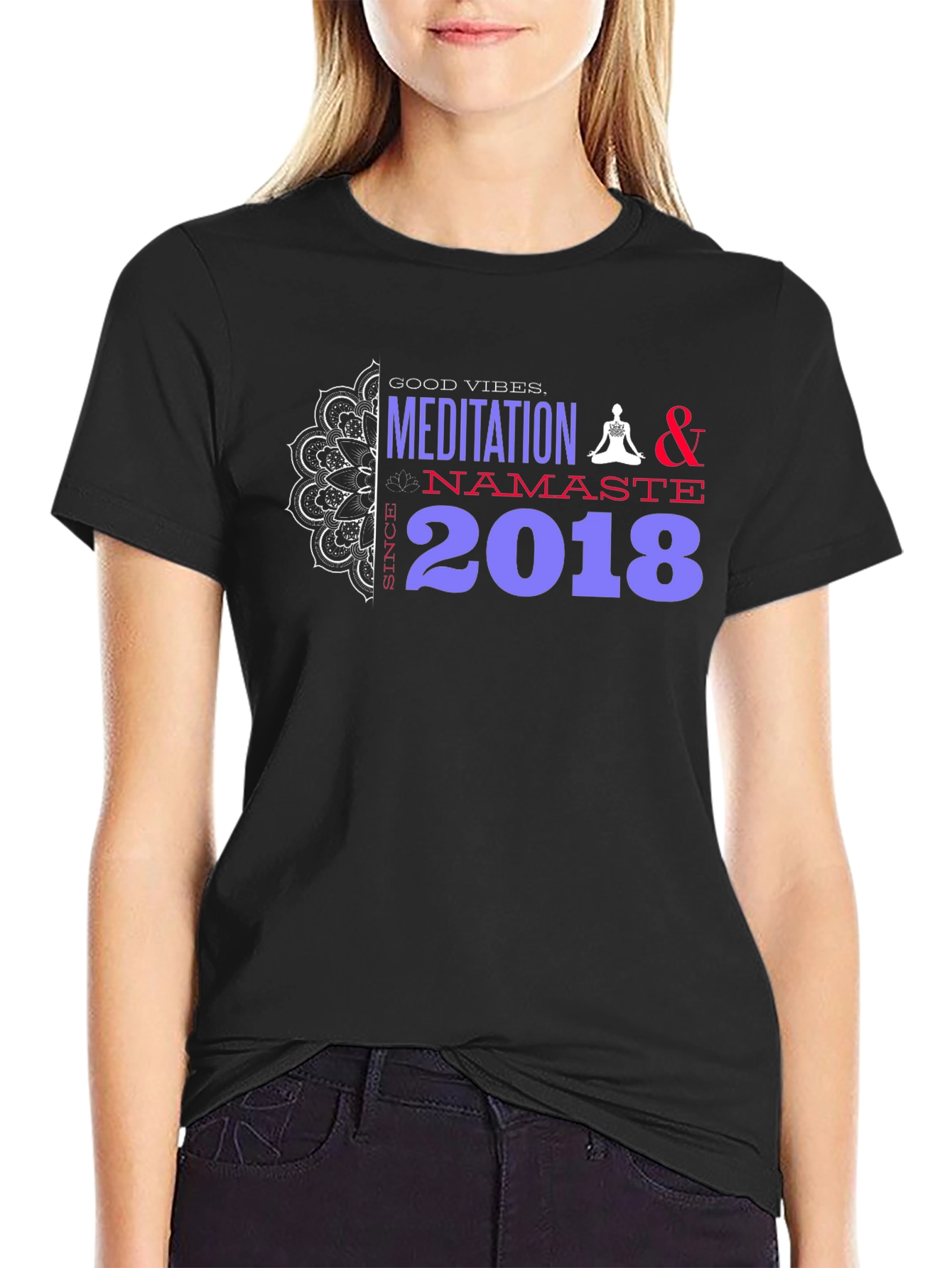 Meditation Namaste 2018 T-Shirt