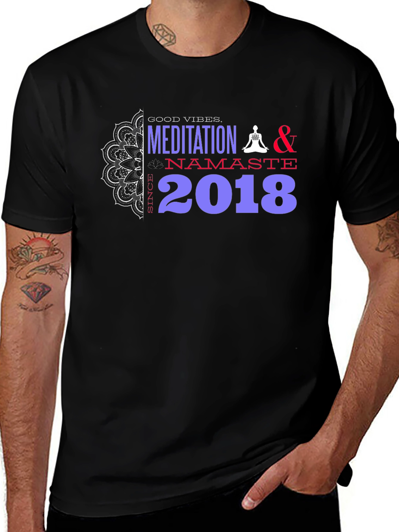 Meditation Namaste 2018 T-Shirt