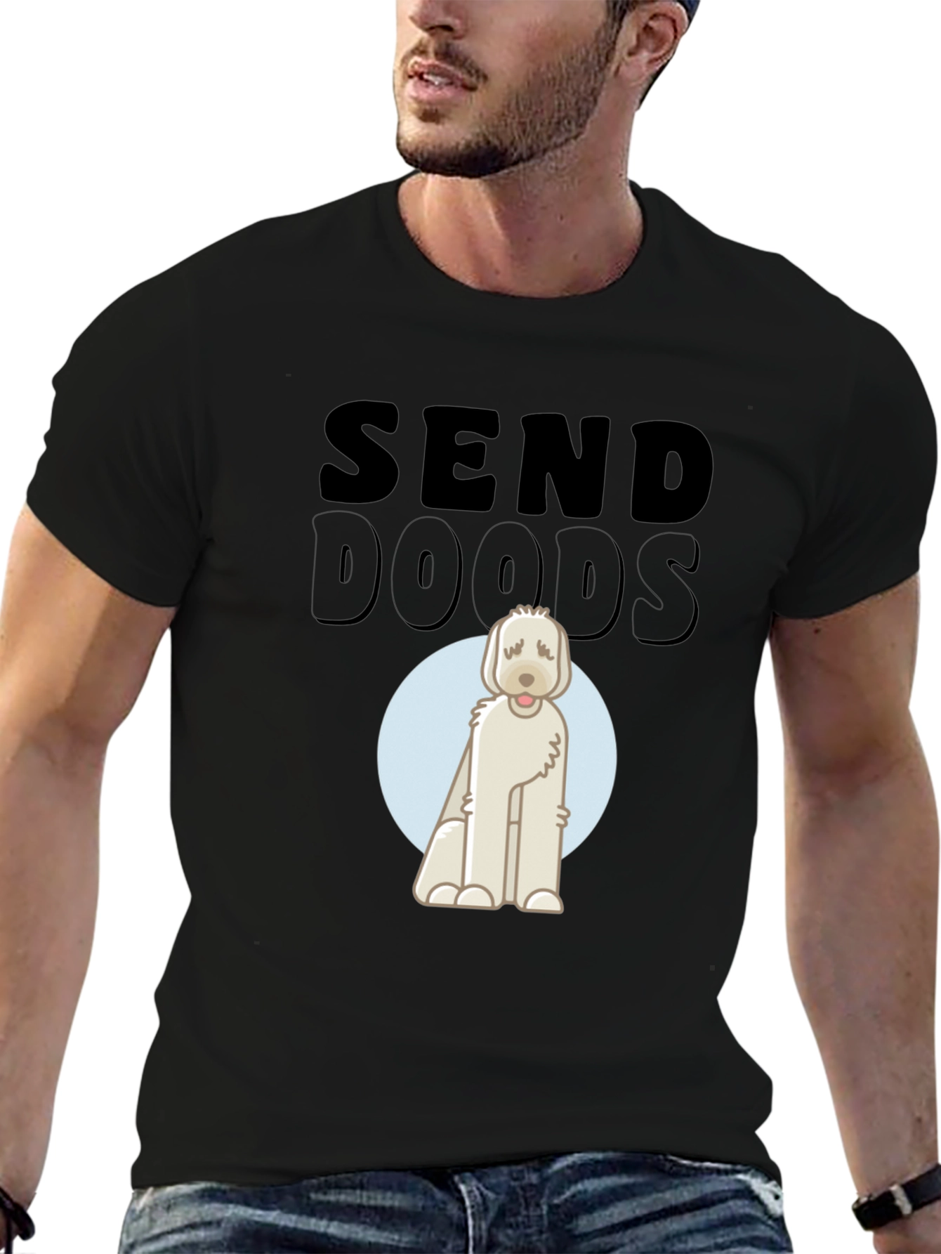 Send Doods T-Shirt - Funny Doodle Dog Tee