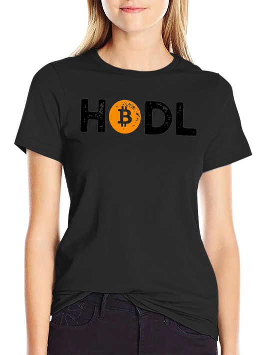 HODL Bitcoin Graphic Tee - Crypto Investor T-Shirt