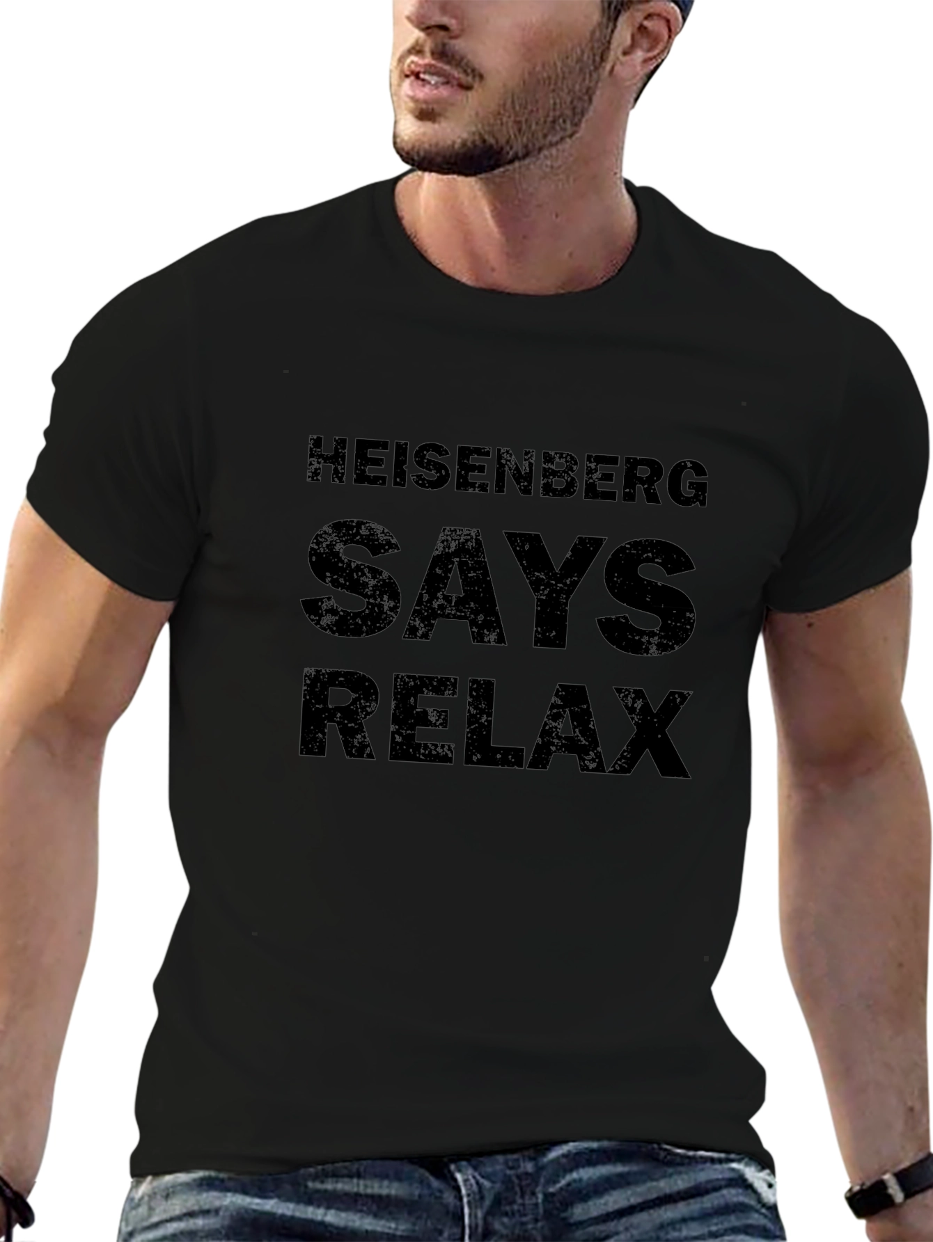 Heisenberg Says Relax Graphic T-Shirt