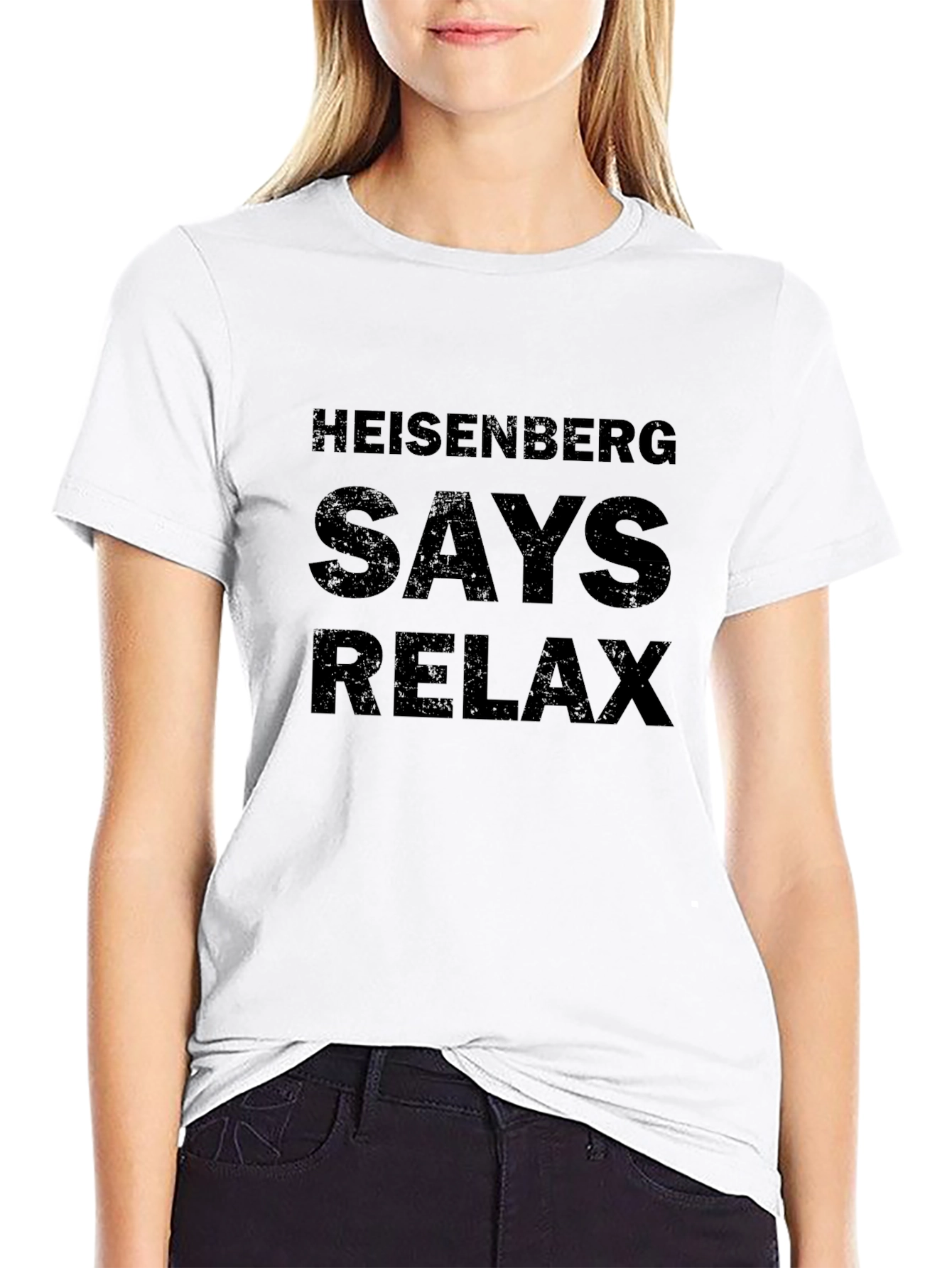 Heisenberg Says Relax Graphic T-Shirt