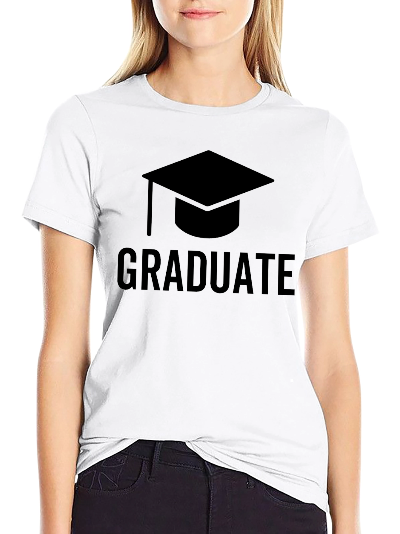 Graduate T-Shirt - Graduation Cap Graphic Tee