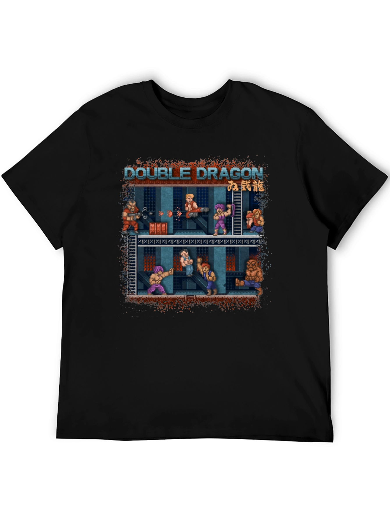 Double Dragon T-Shirt - Retro Arcade Game Tee