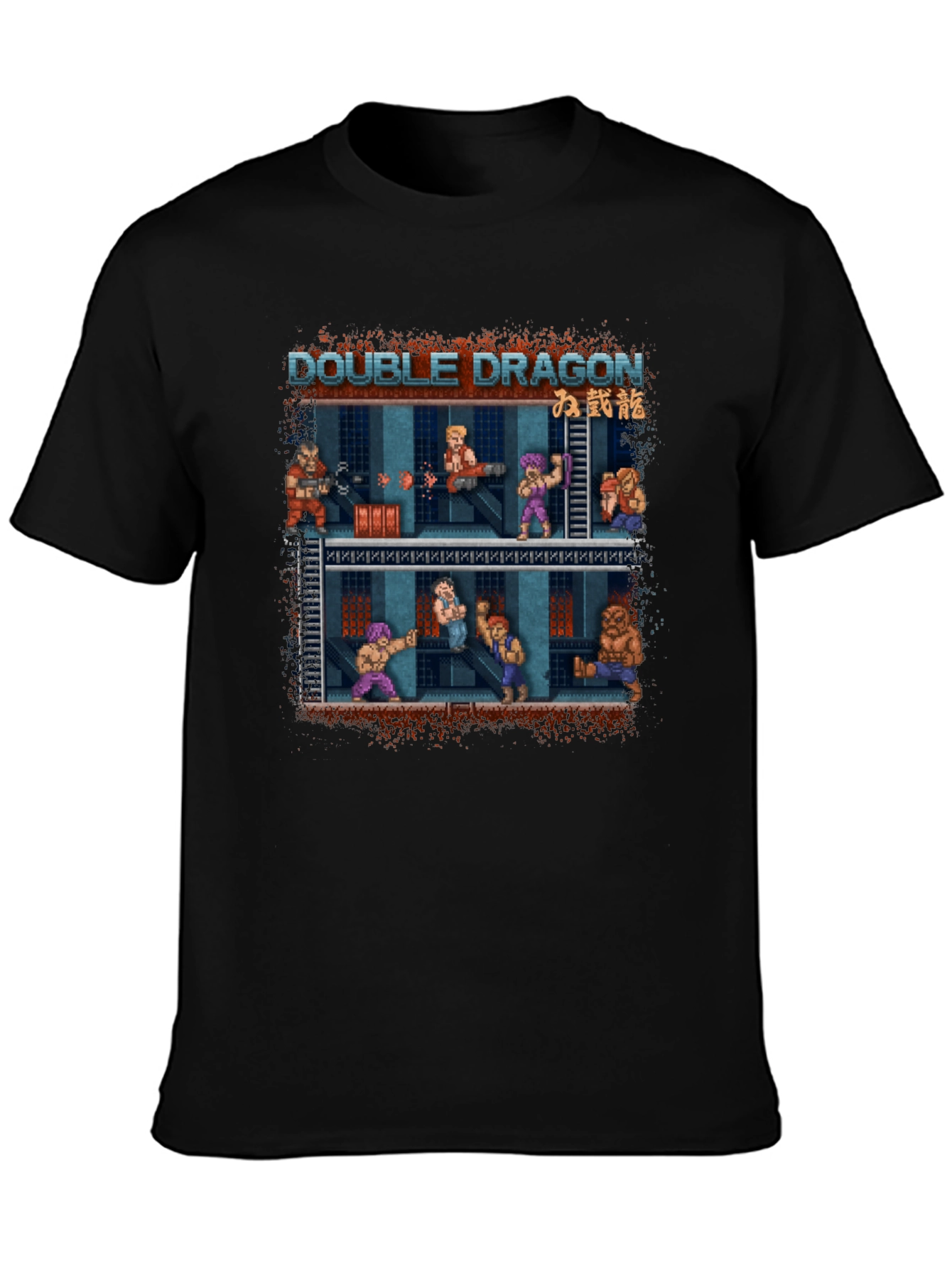 Double Dragon T-Shirt - Retro Arcade Game Tee