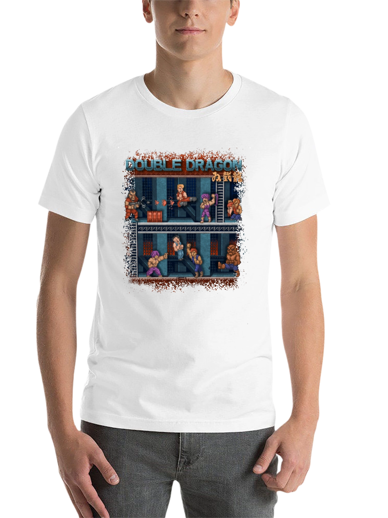 Double Dragon T-Shirt - Retro Arcade Game Tee