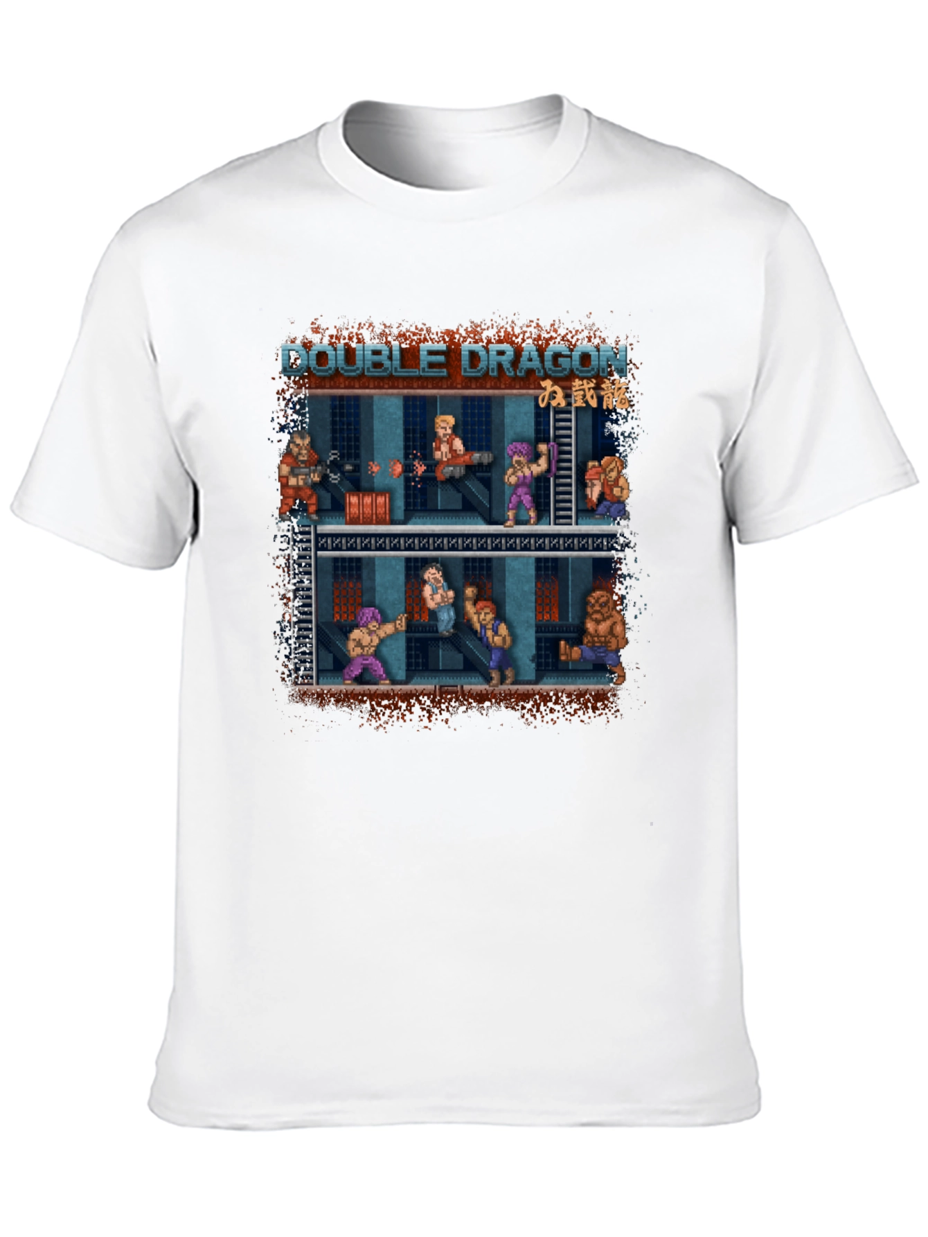 Double Dragon T-Shirt - Retro Arcade Game Tee