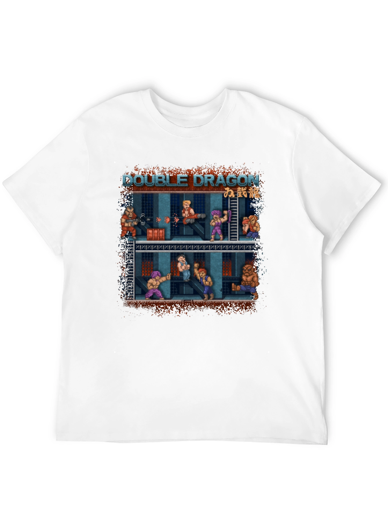 Double Dragon T-Shirt - Retro Arcade Game Tee