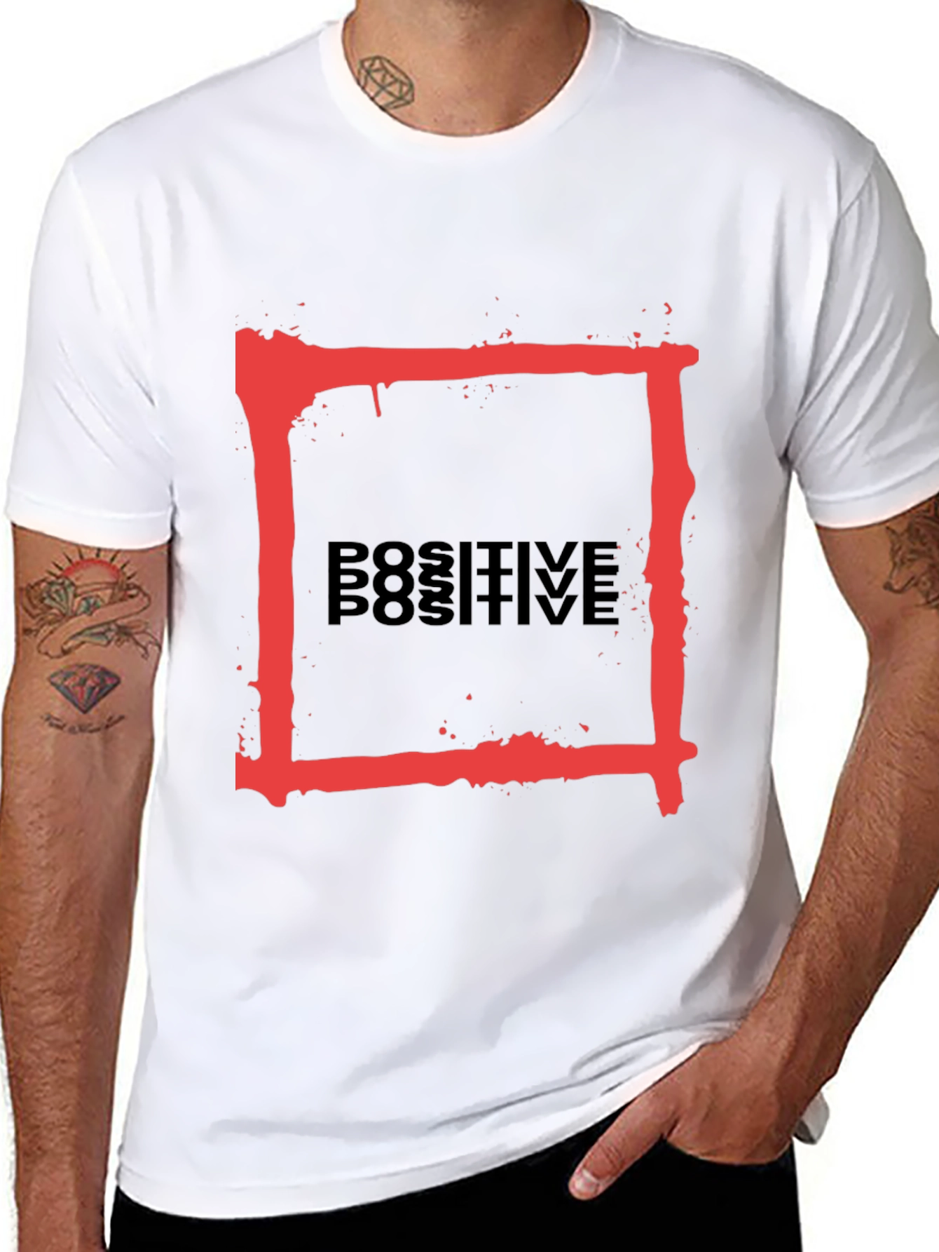 Positive Graphic Tee - Modern Streetwear