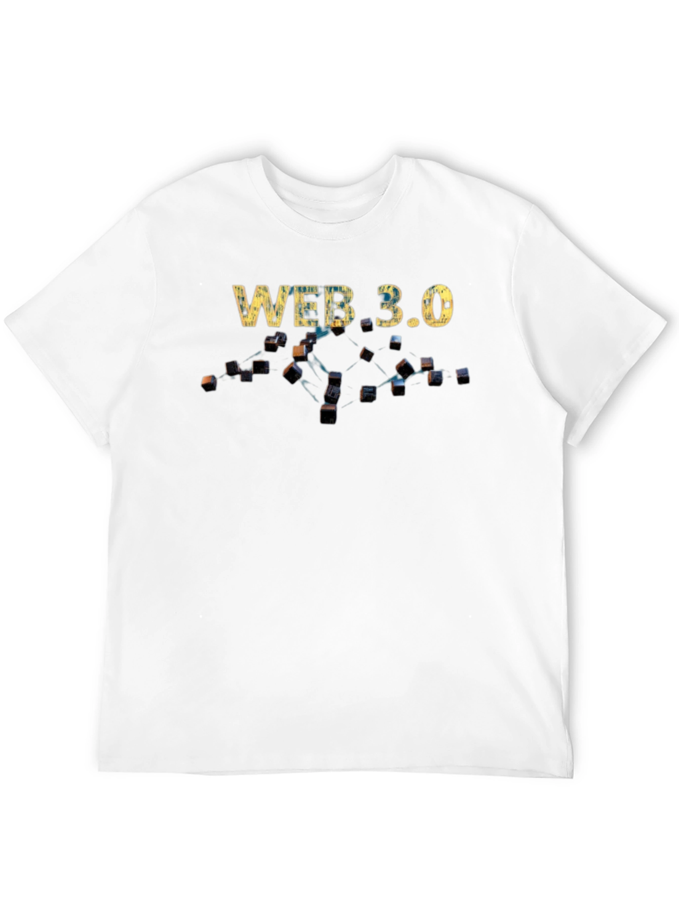 Web 3.0 Black T-Shirt - Modern Tech Design