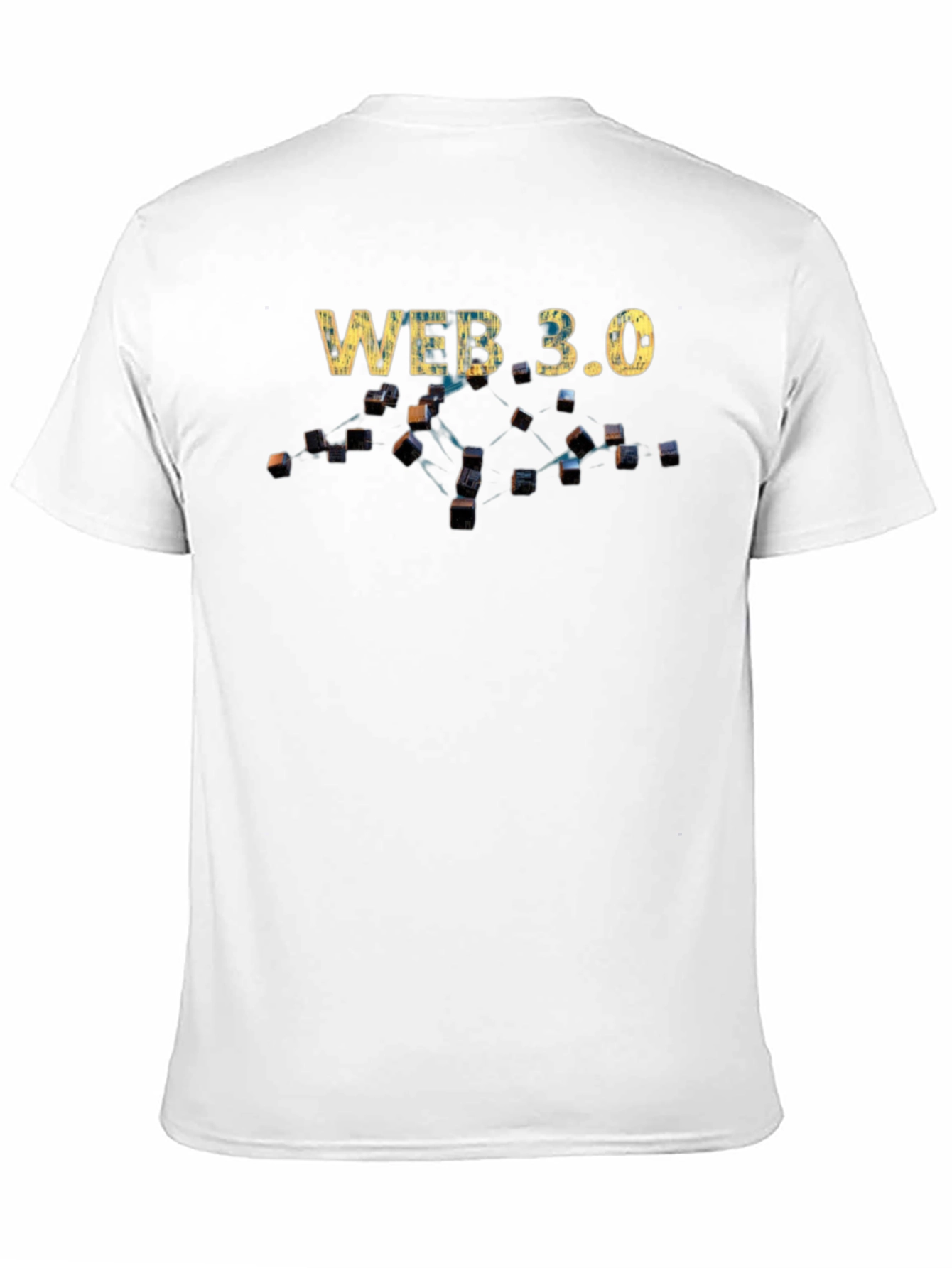 Web 3.0 Black T-Shirt - Modern Tech Design
