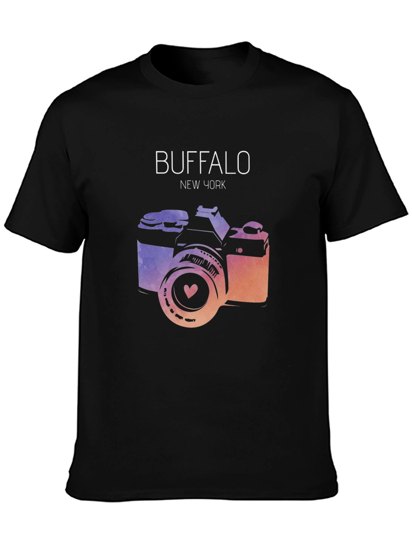 Buffalo NY Camera Graphic Tee