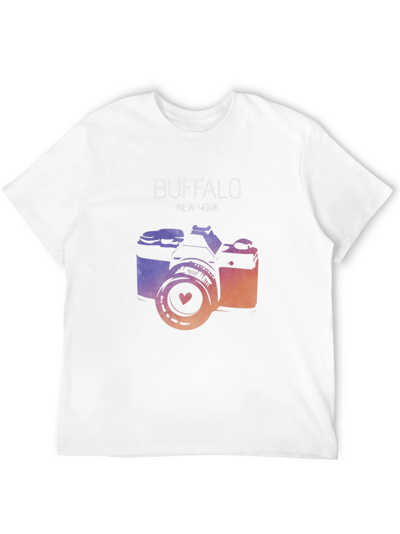 Buffalo NY Camera Graphic Tee