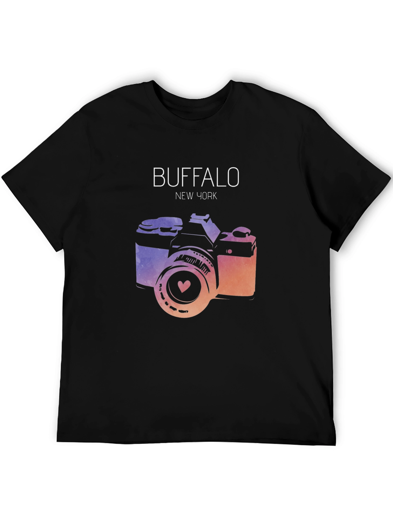 Buffalo NY Camera Graphic Tee