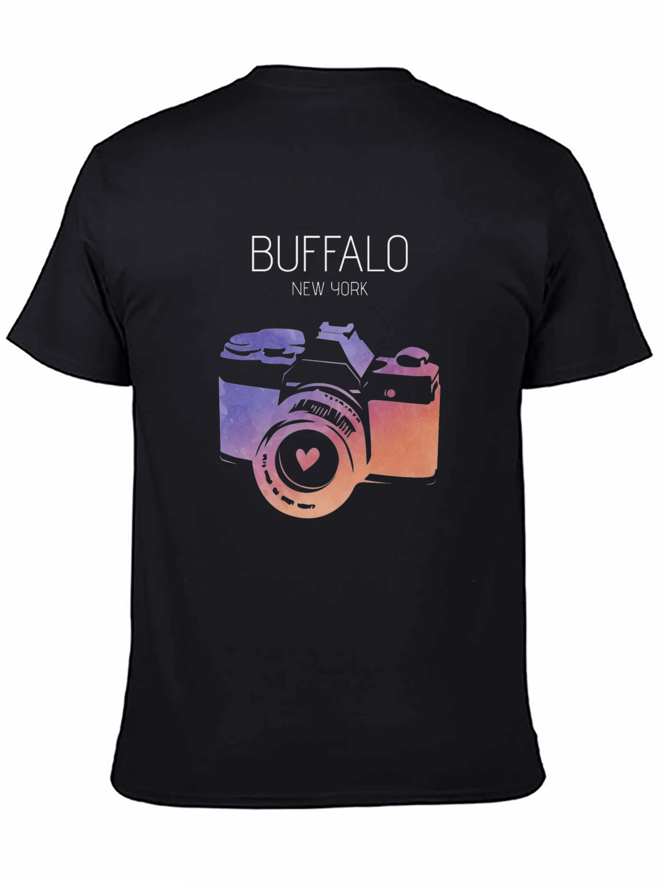 Buffalo NY Camera Graphic Tee