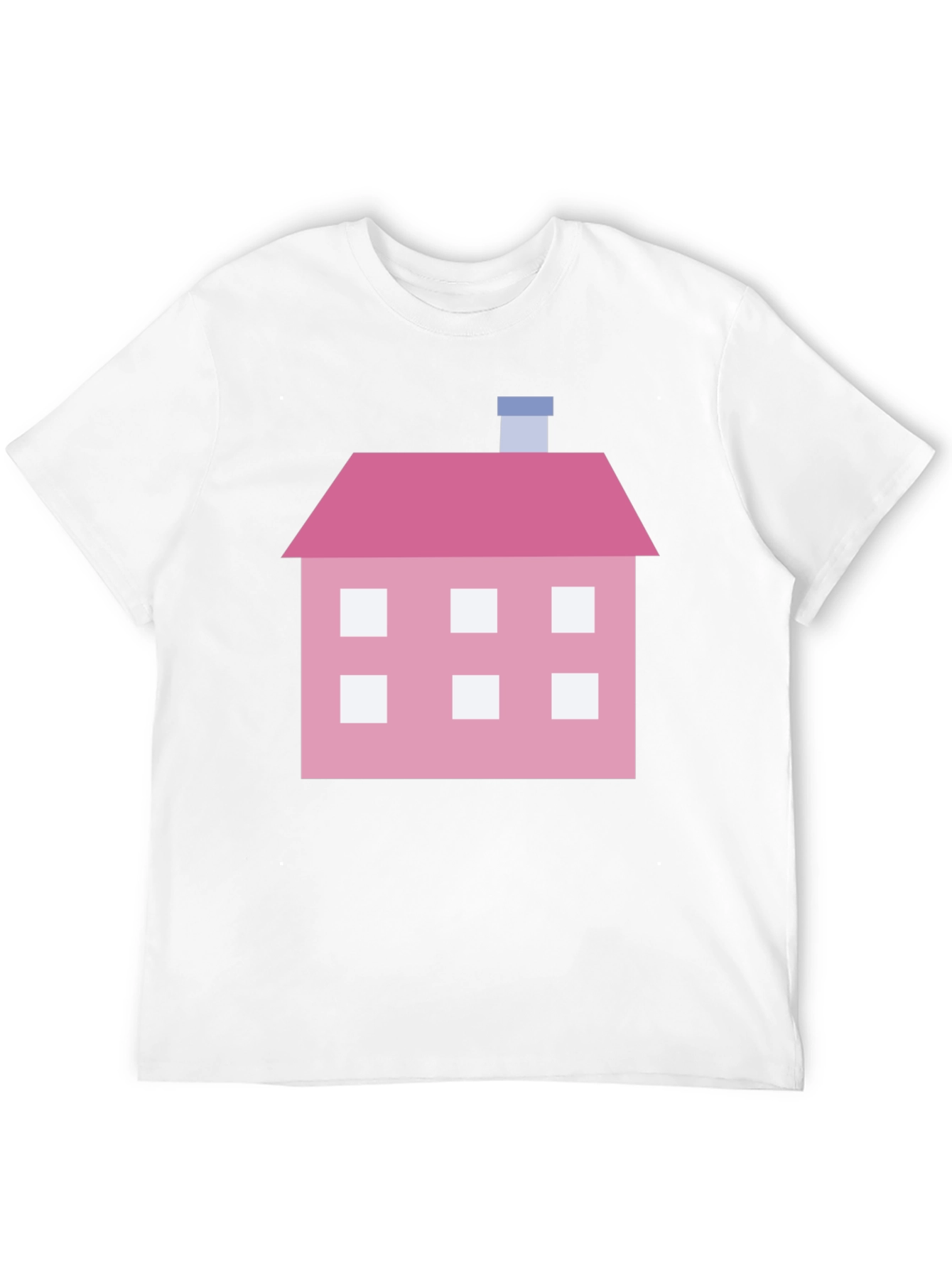 Pink House Graphic Tee - Cute & Casual Style