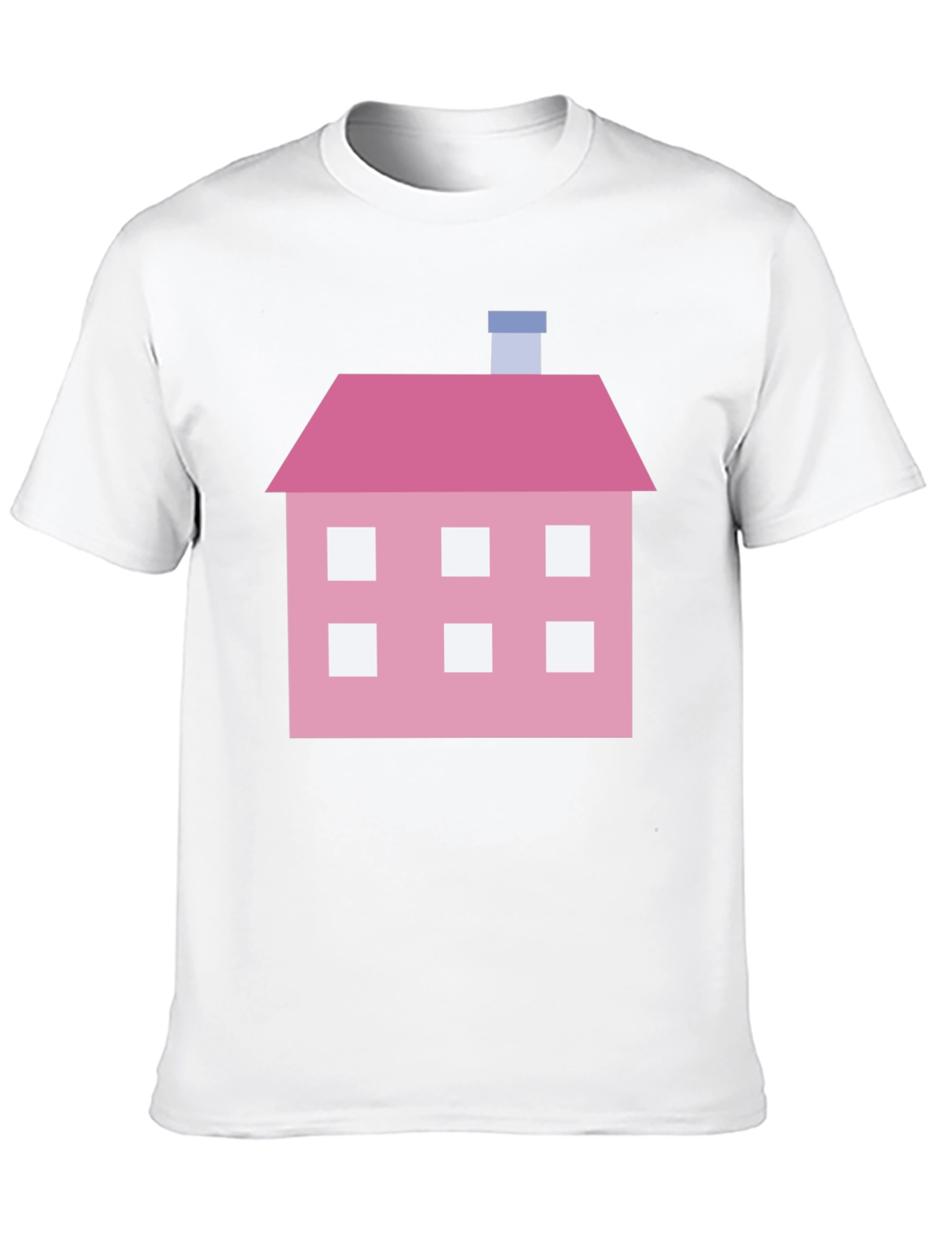 Pink House Graphic Tee - Cute & Casual Style