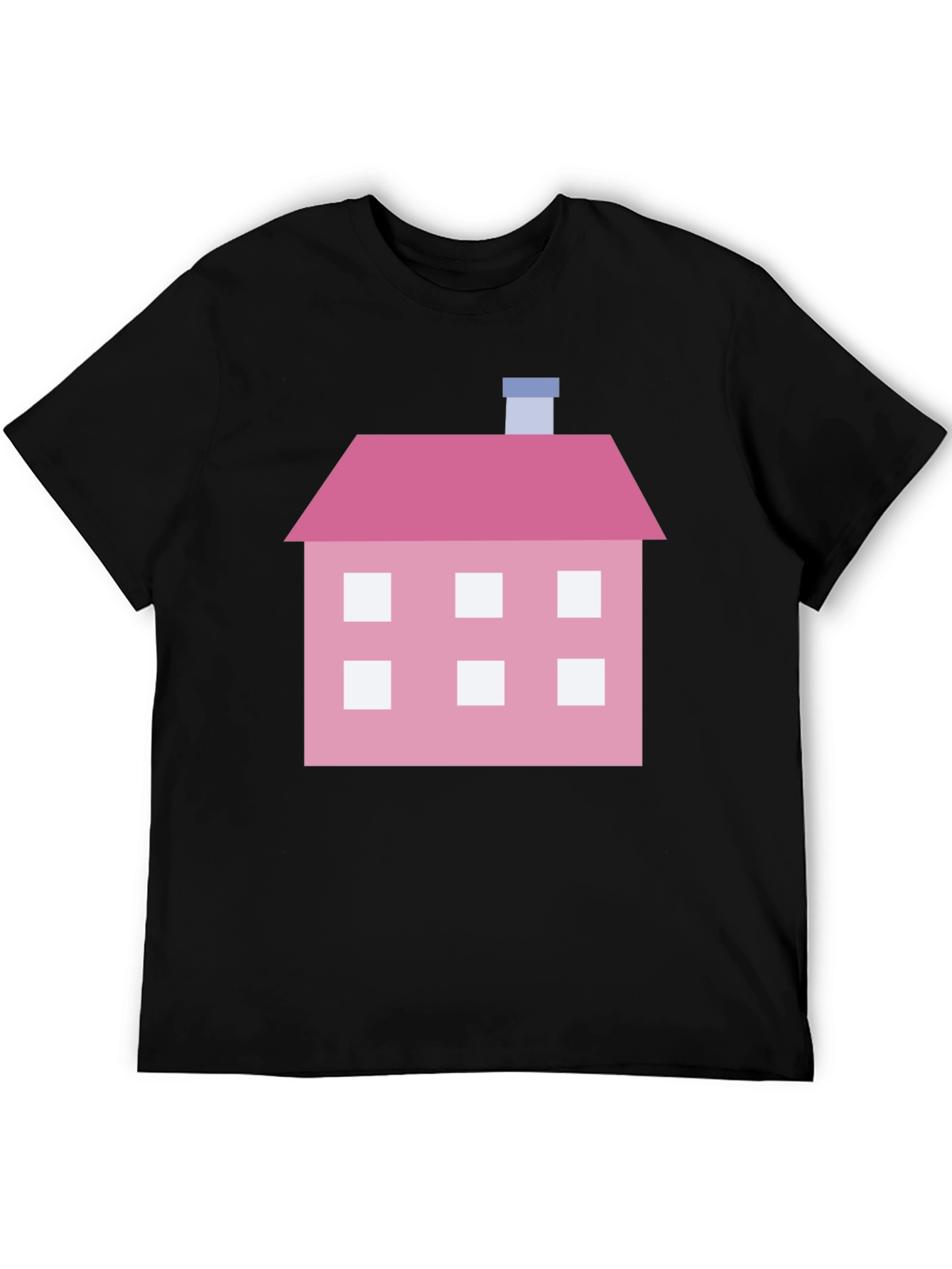 Pink House Graphic Tee - Cute & Casual Style