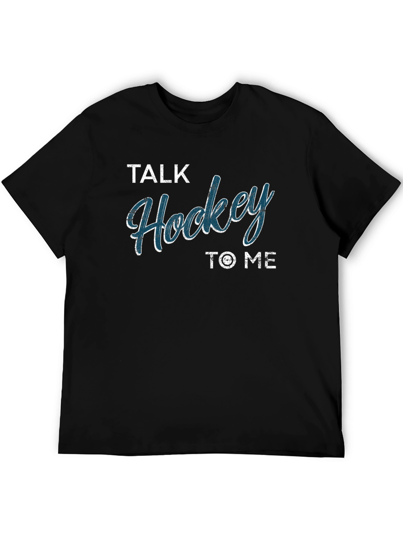 Talk Hockey to Me Graphic T-Shirt