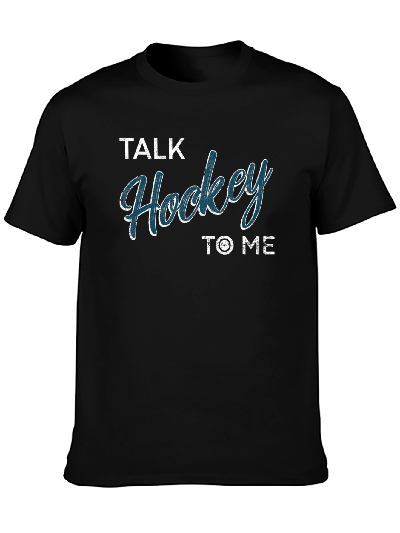 Talk Hockey to Me Graphic T-Shirt