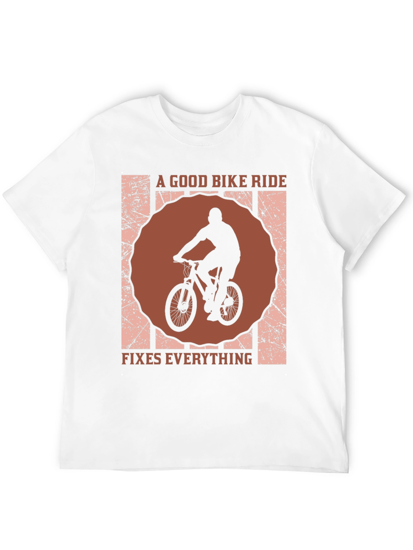 Bike Ride Fixes Everything Graphic Tee