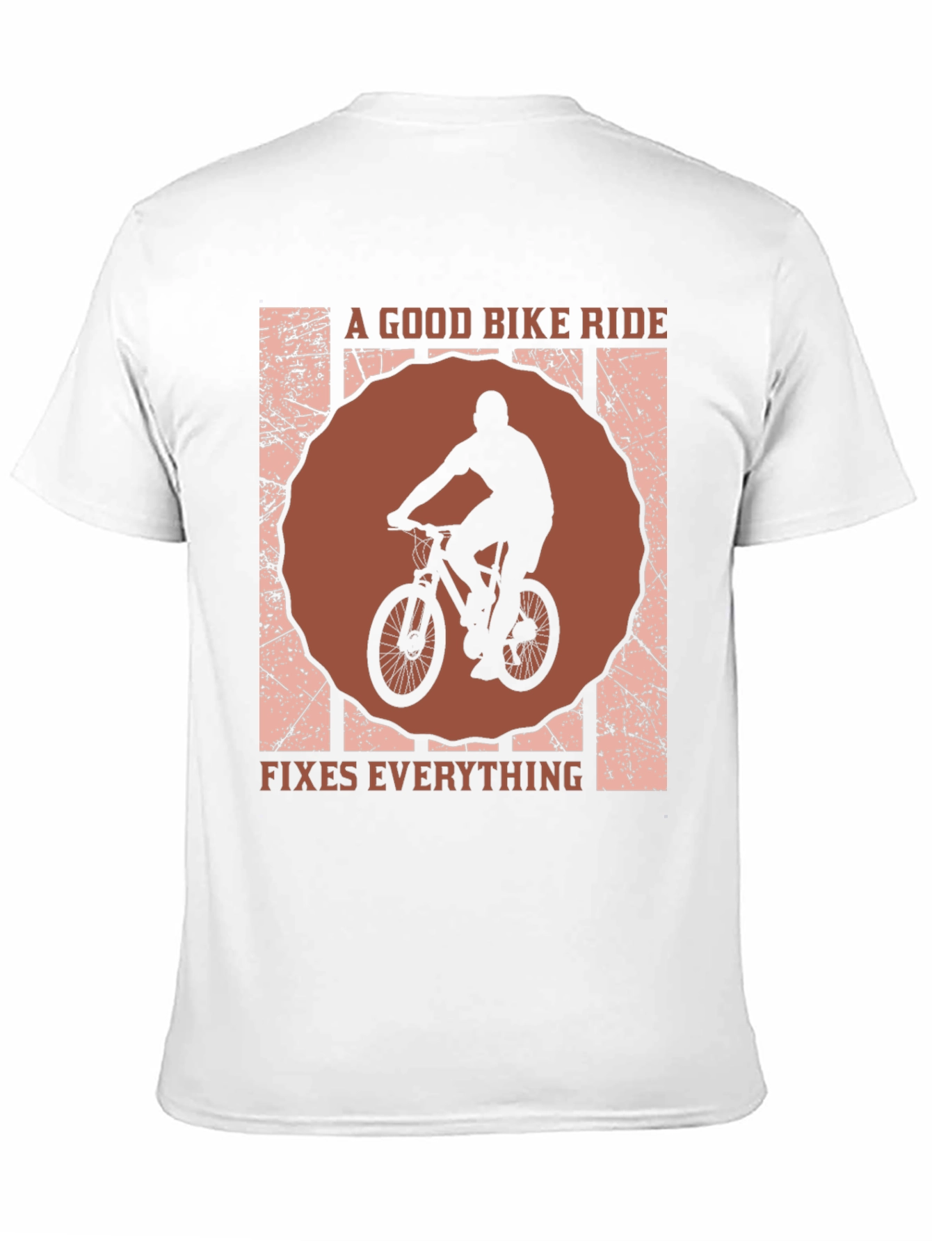 Bike Ride Fixes Everything Graphic Tee