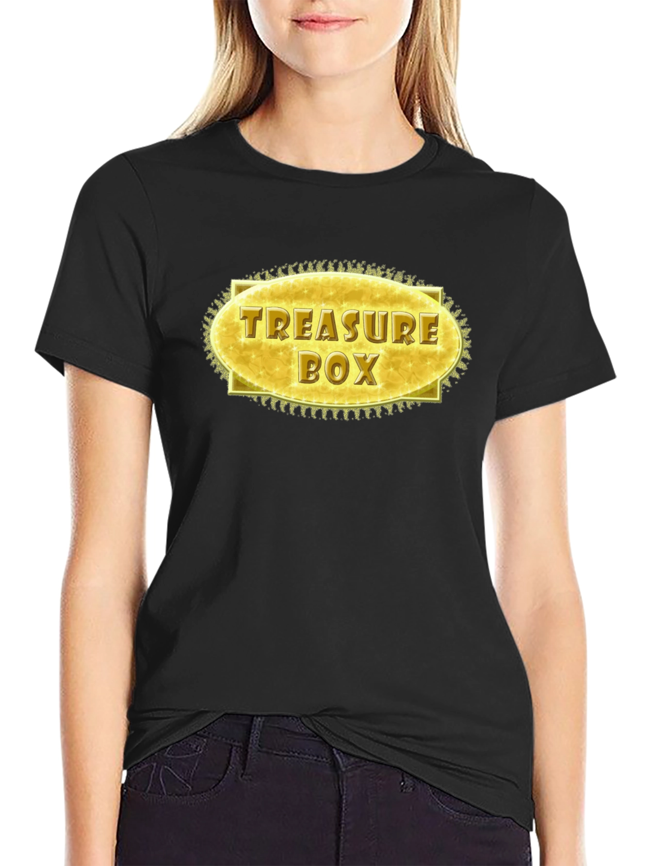 Treasure Box Graphic T-Shirt - Stylish Novelty Tee