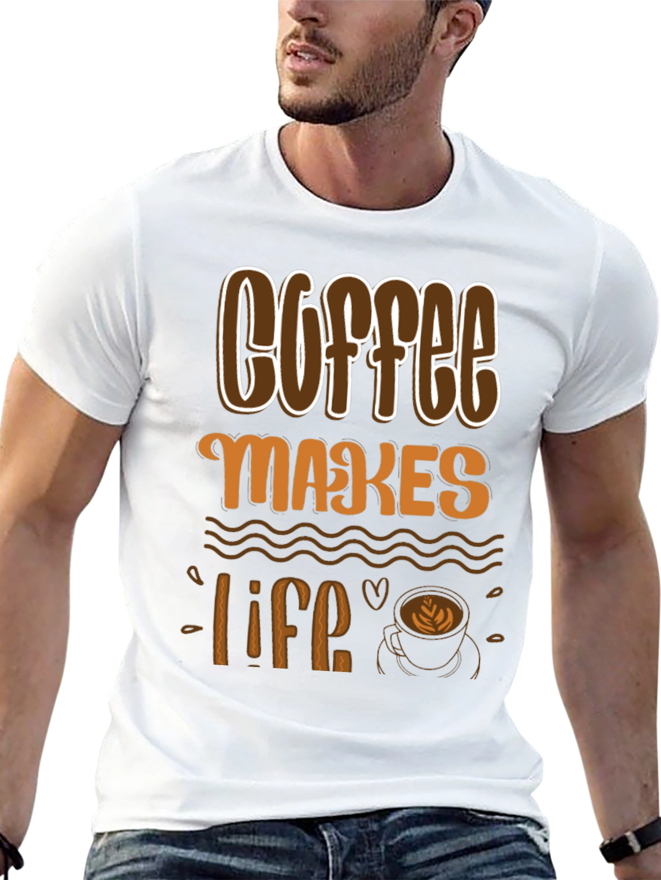 Coffee Makes Life T-Shirt