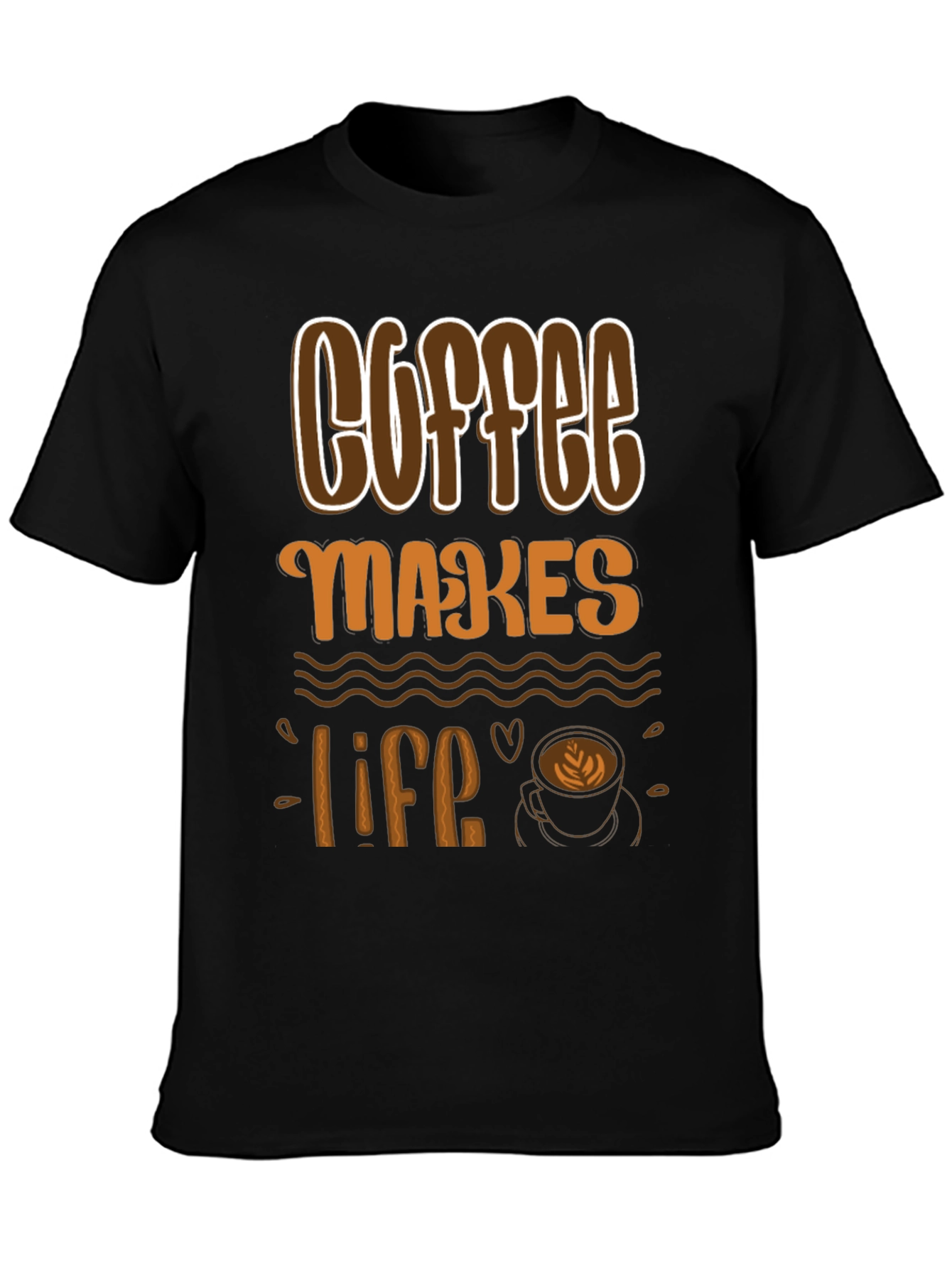 Coffee Makes Life T-Shirt