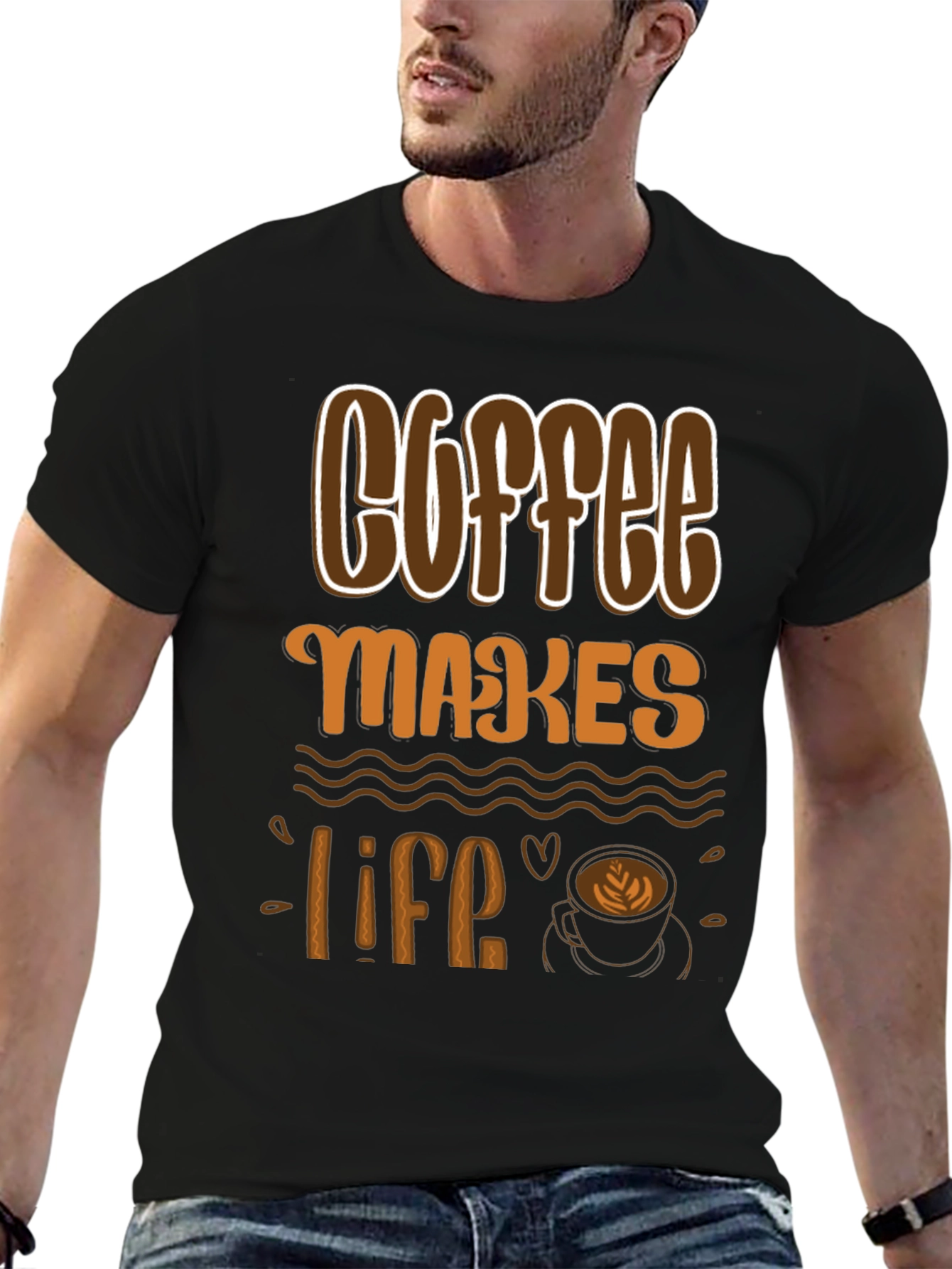 Coffee Makes Life T-Shirt