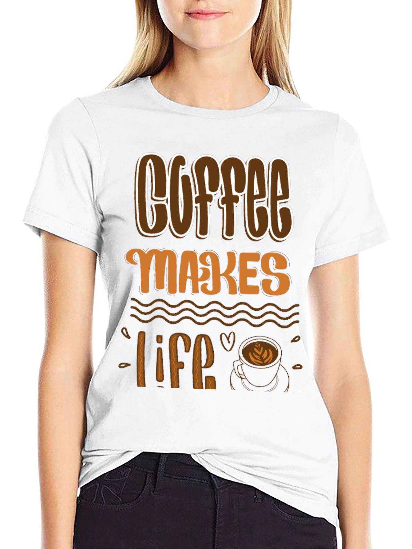 Coffee Makes Life T-Shirt